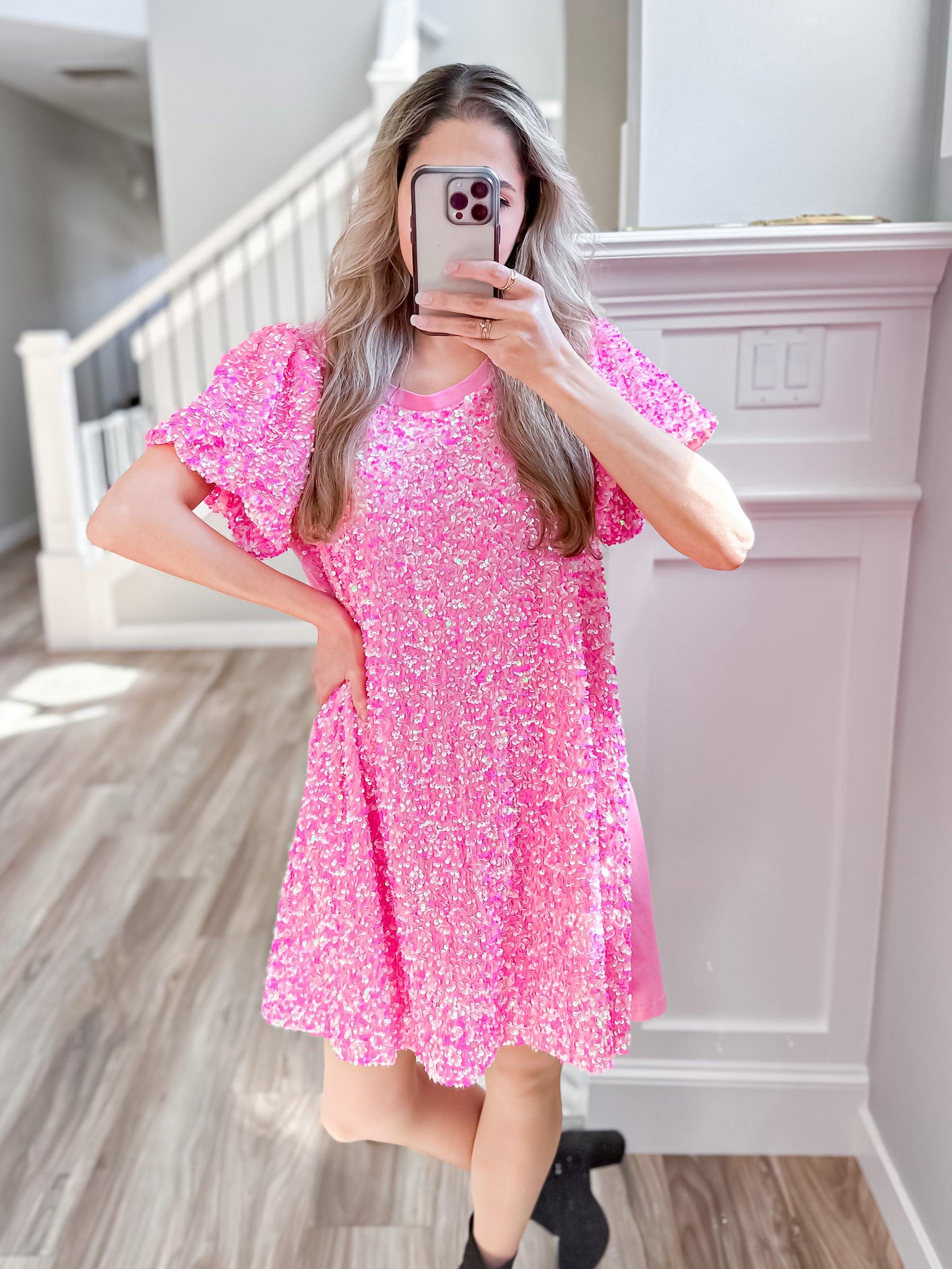 eras tour beaded dress Montego Mini Dress