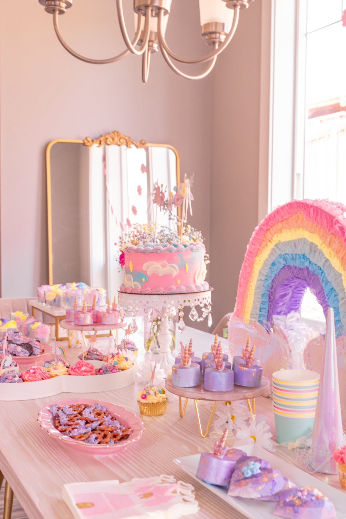 Unicorn Princess Party For Em s 3rd Birthday