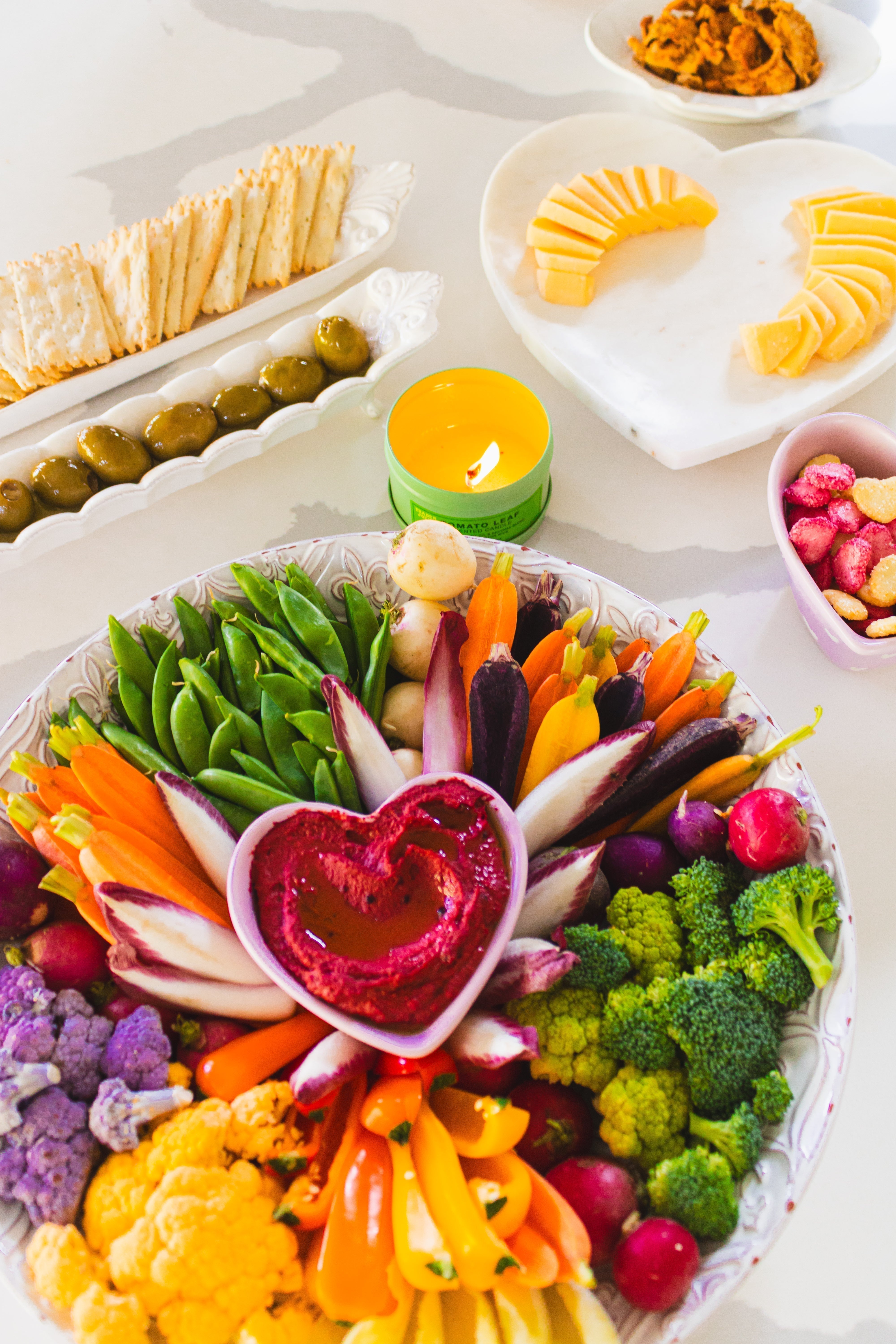 How to Create a Fancy Veggie Tray That Looks Straight Out of Pinterest