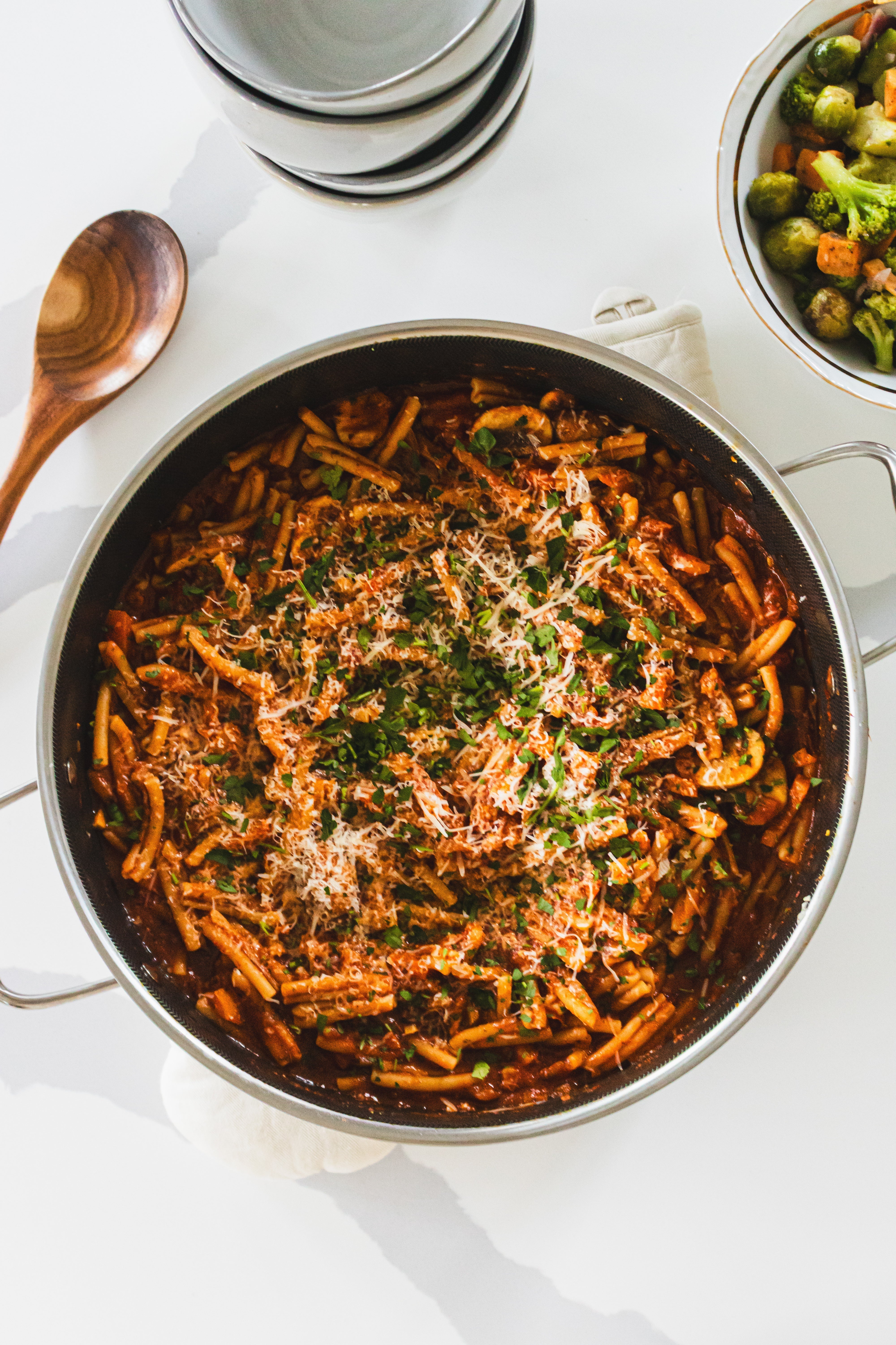Portobello Mushroom Pasta Recipe That's Hearty & Satisfying