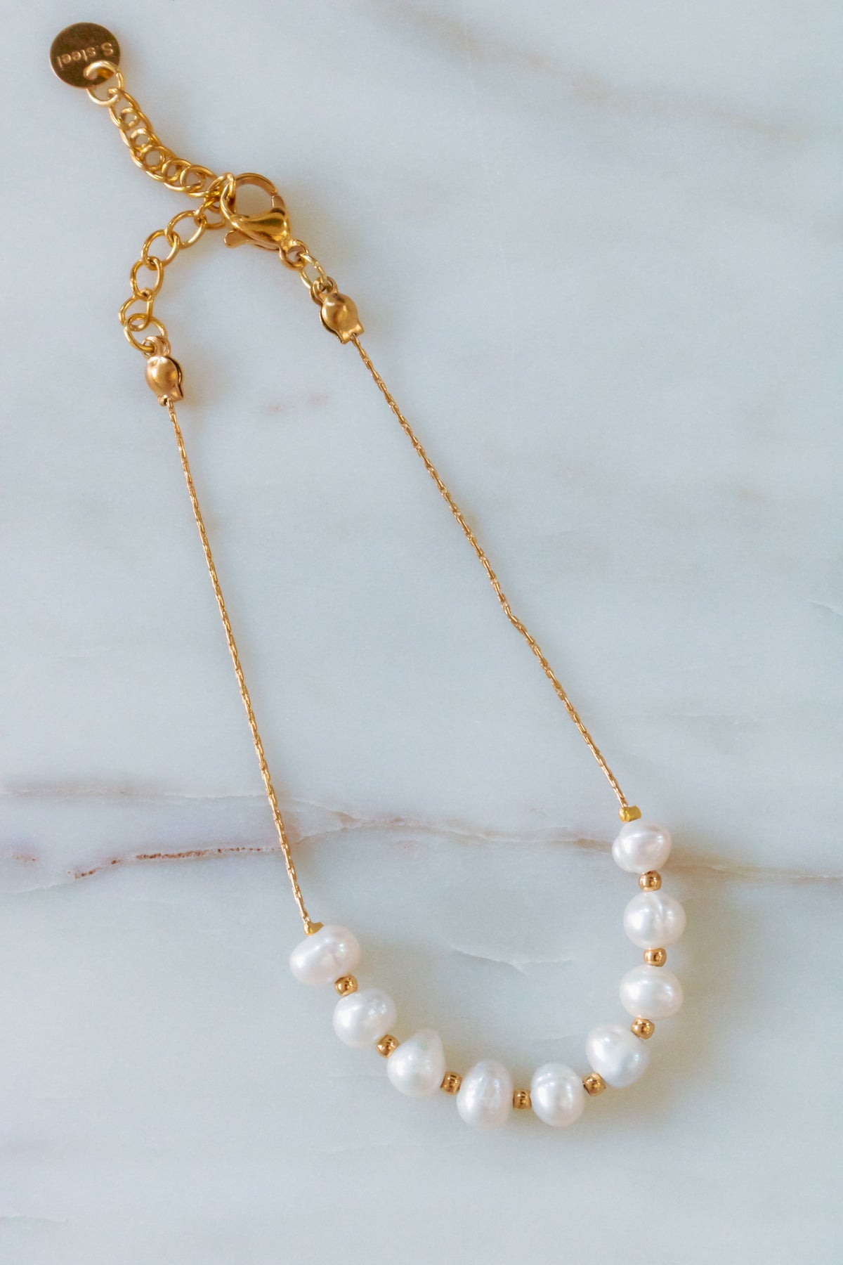18K Gold Pretty in Pearls Classic Bracelet