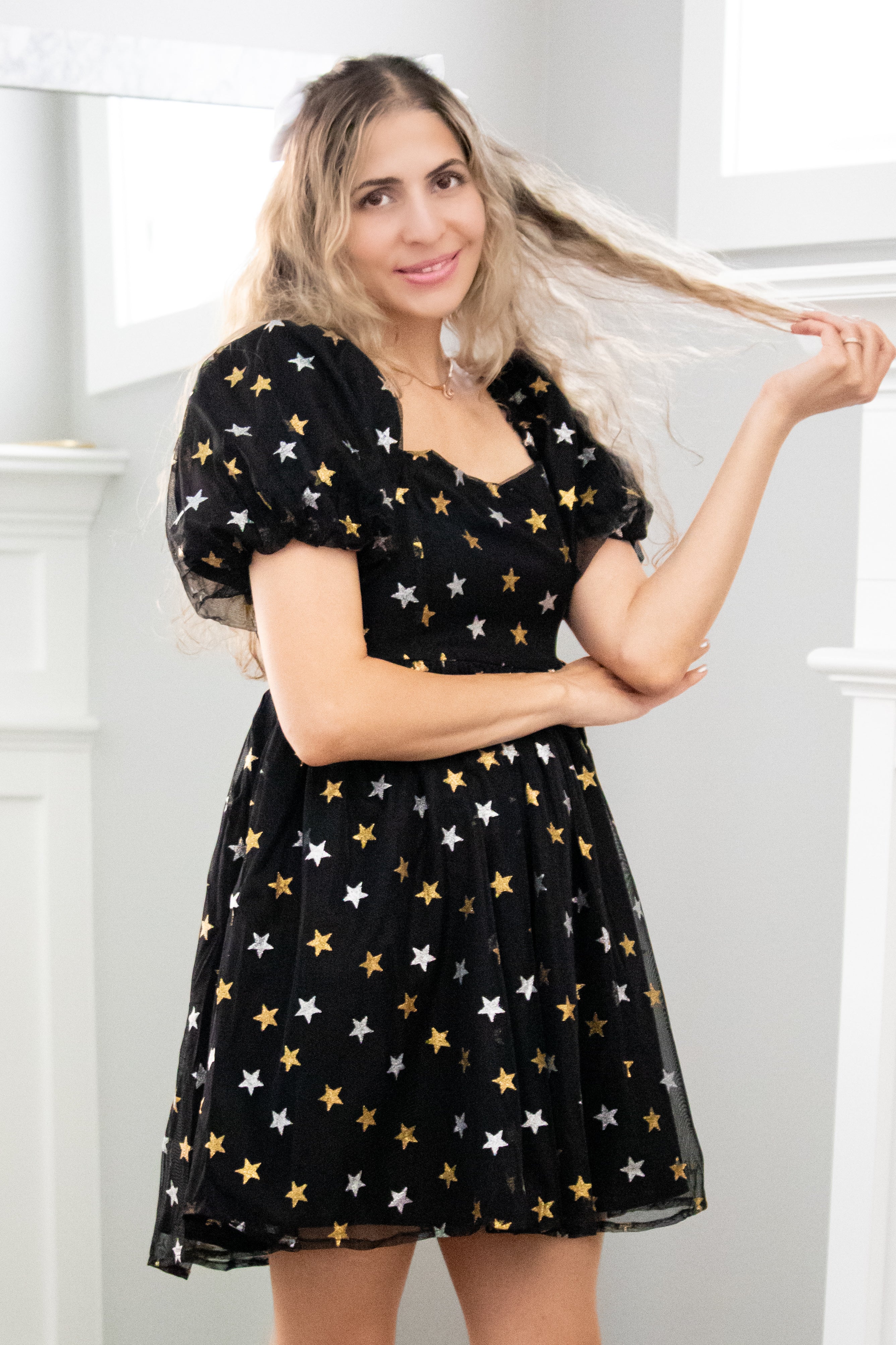 Celestial Dress In Swifty Midnight Stars