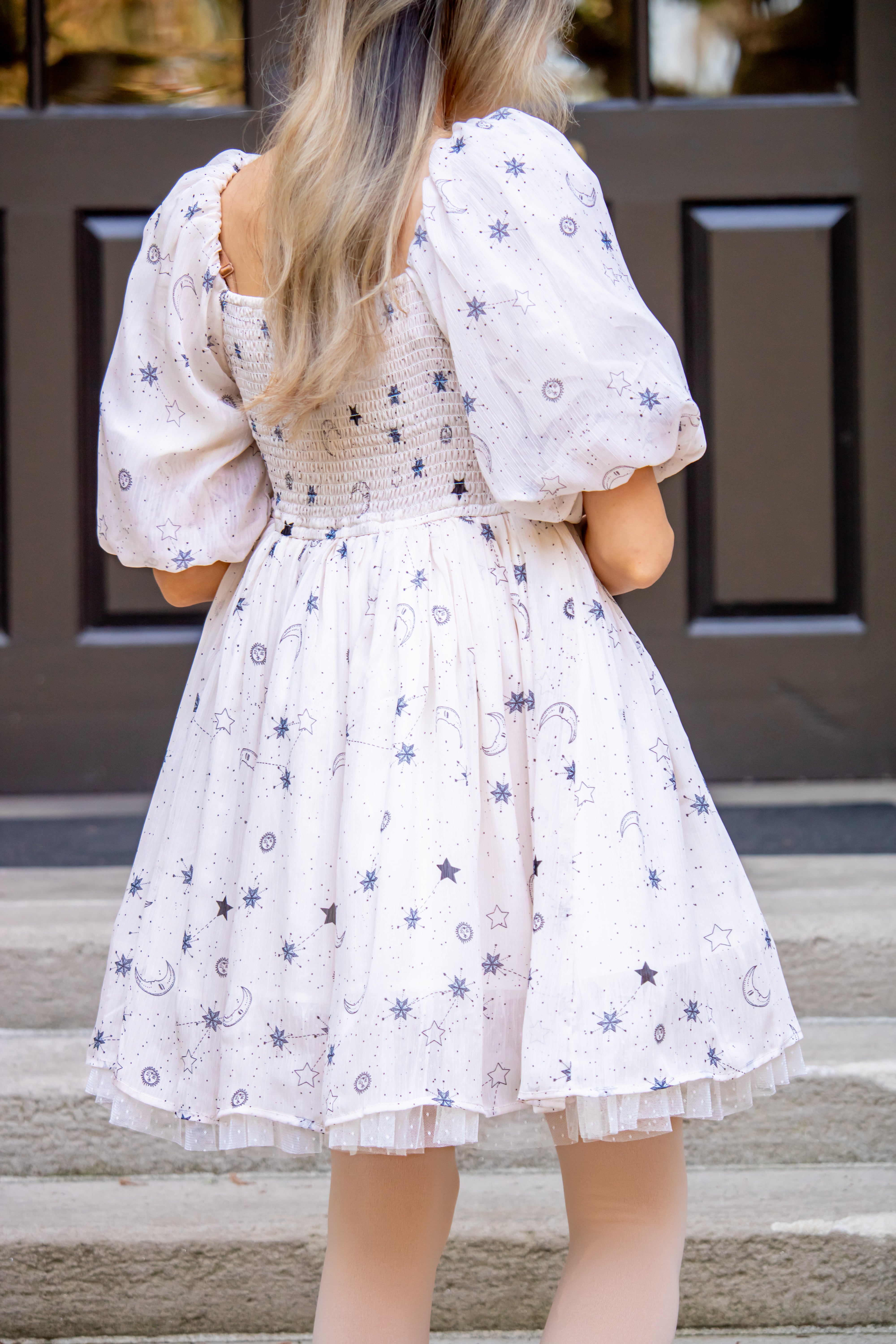 Celestial Dress in Heavenly Coquette Sky