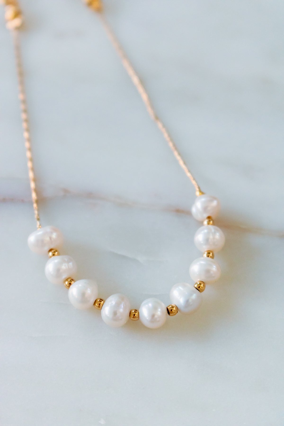 18K Gold Pretty in Pearls Classic Bracelet