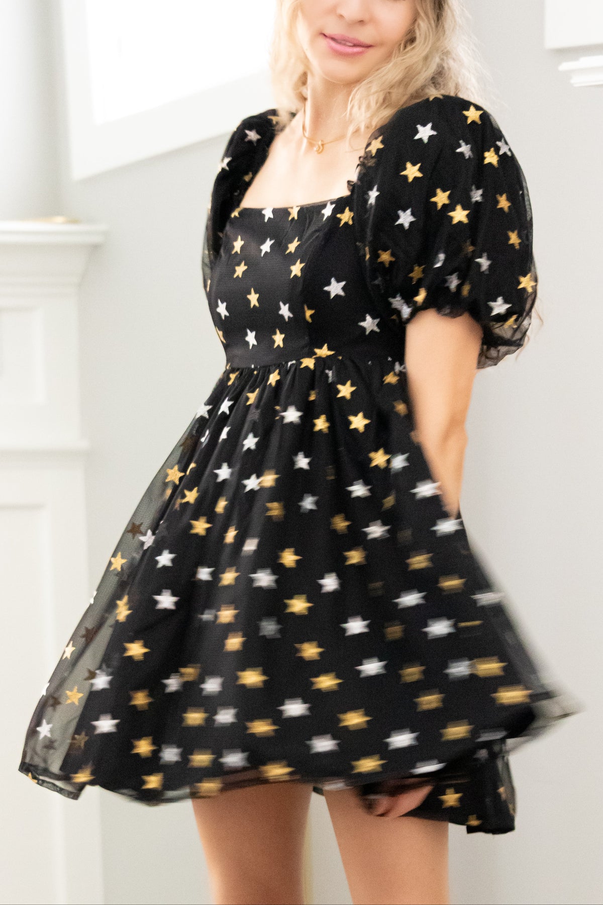 Celestial Dress In Swifty Midnight Stars