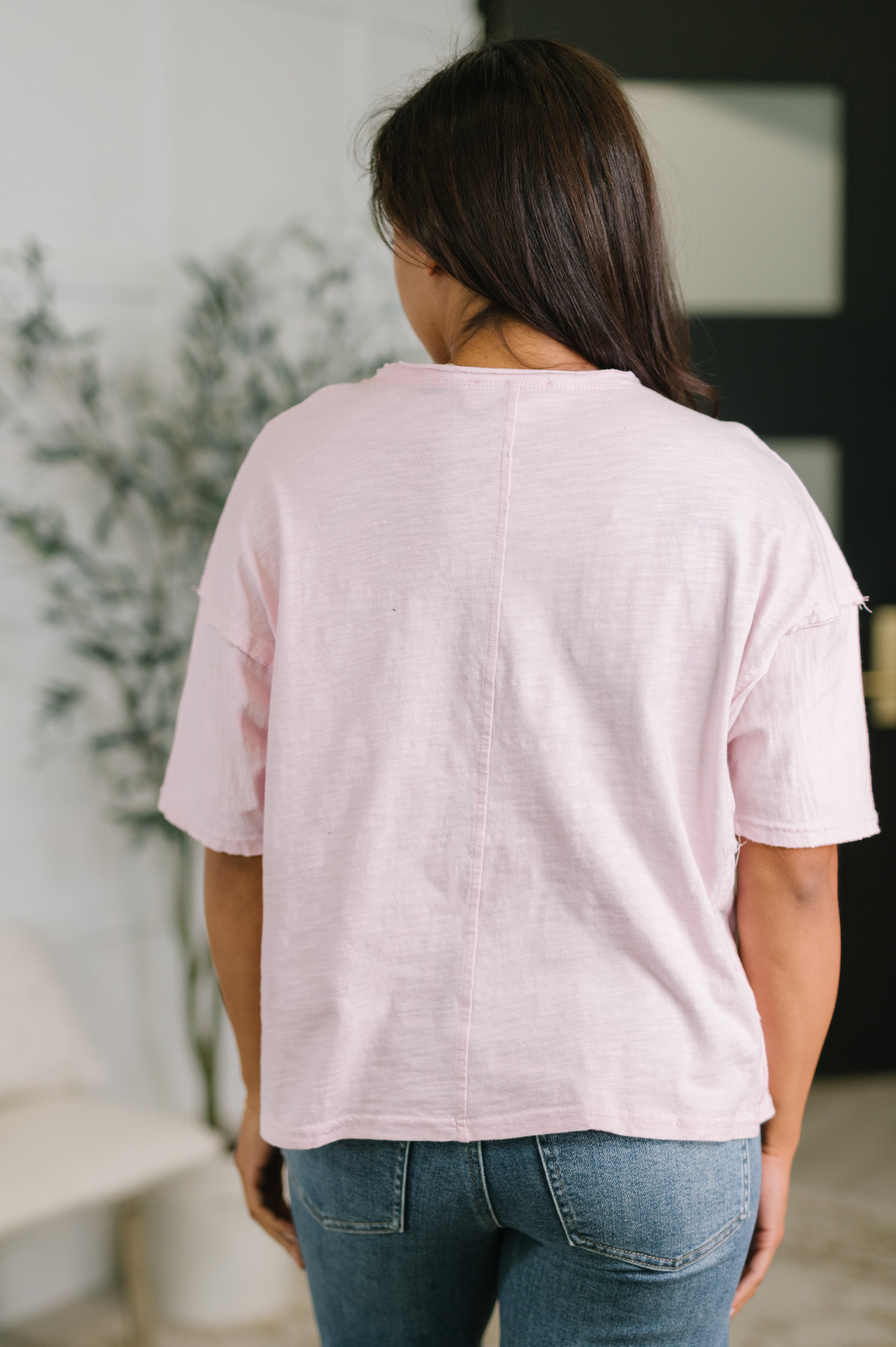 Flower Power Applique Cotton Top
