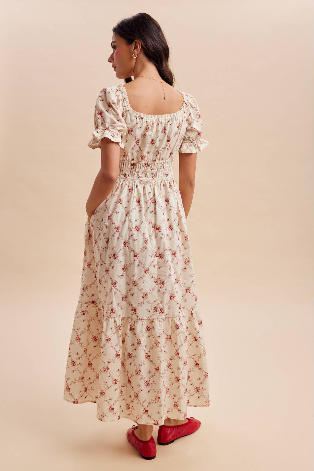 Romantic Rosie Maxi Dress in 100 Cotton