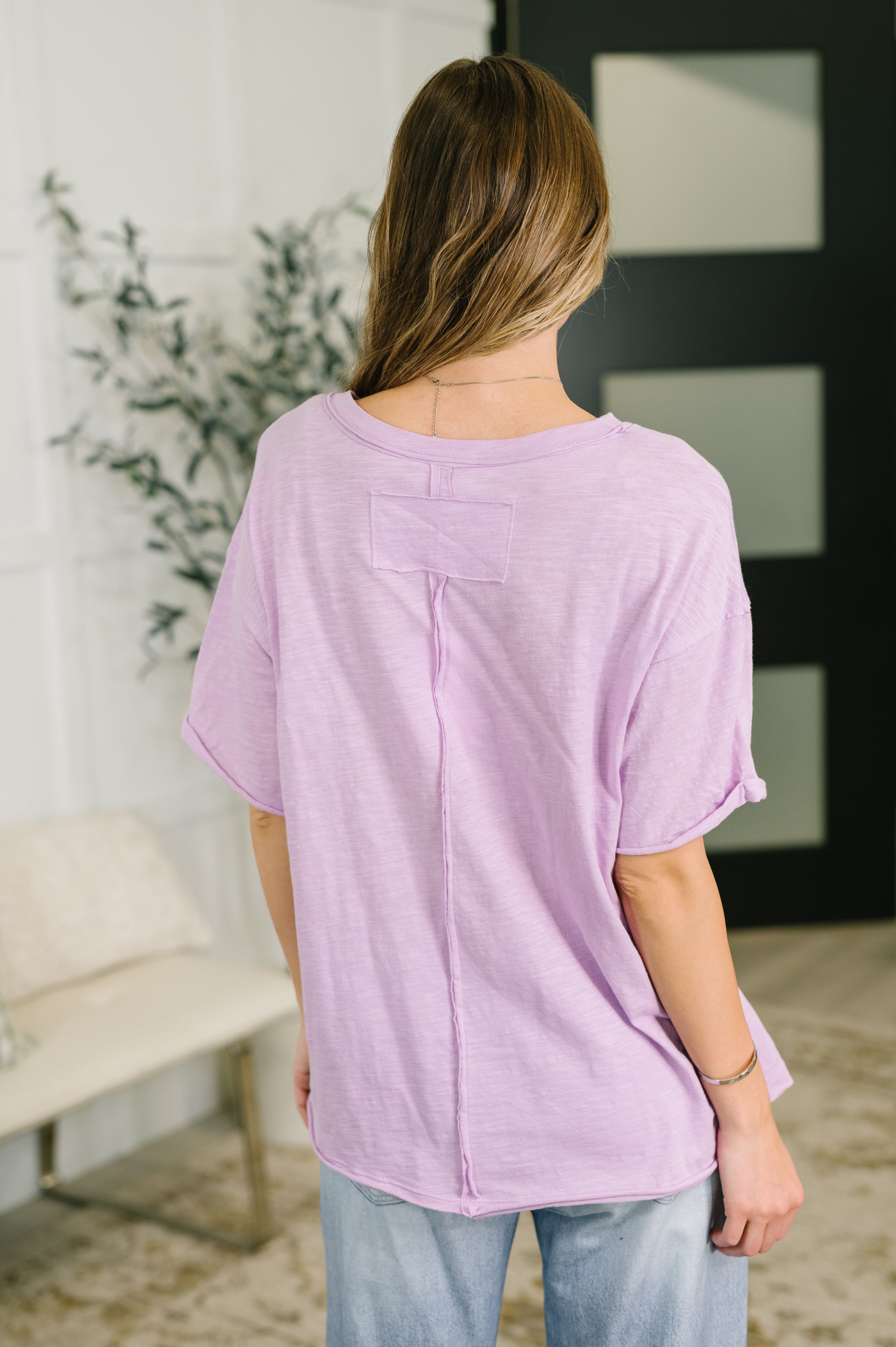 Lilac Daydream Cotton Tee