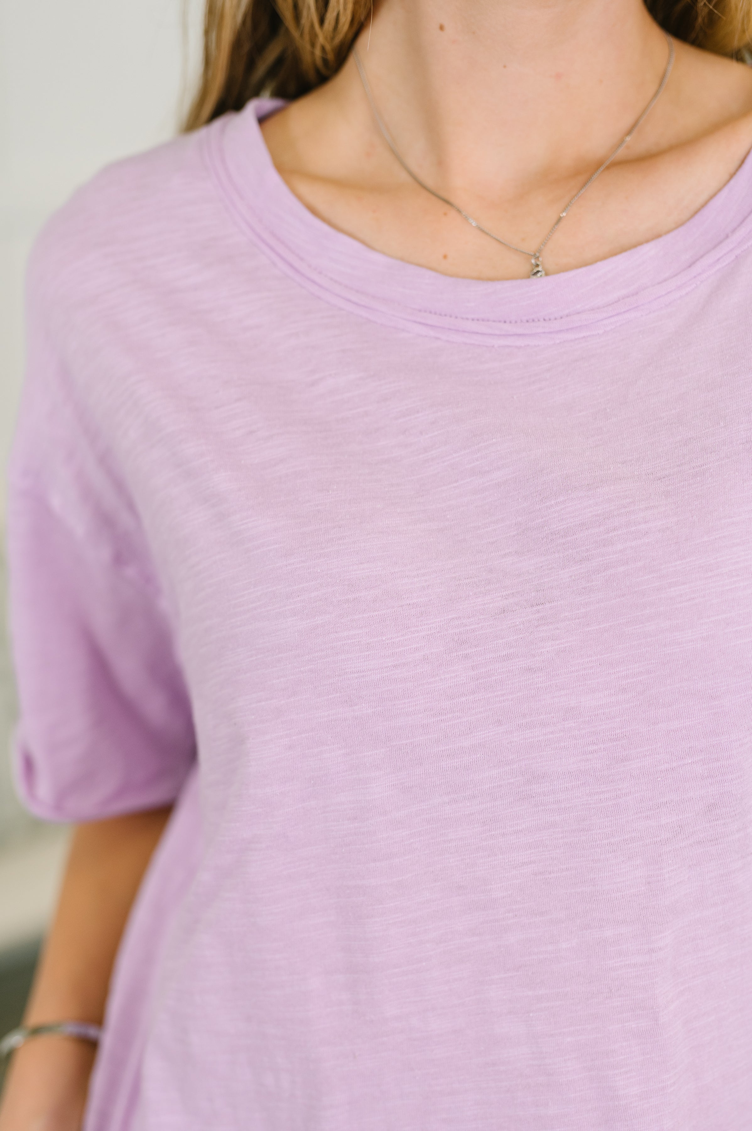 Lilac Daydream Cotton Tee