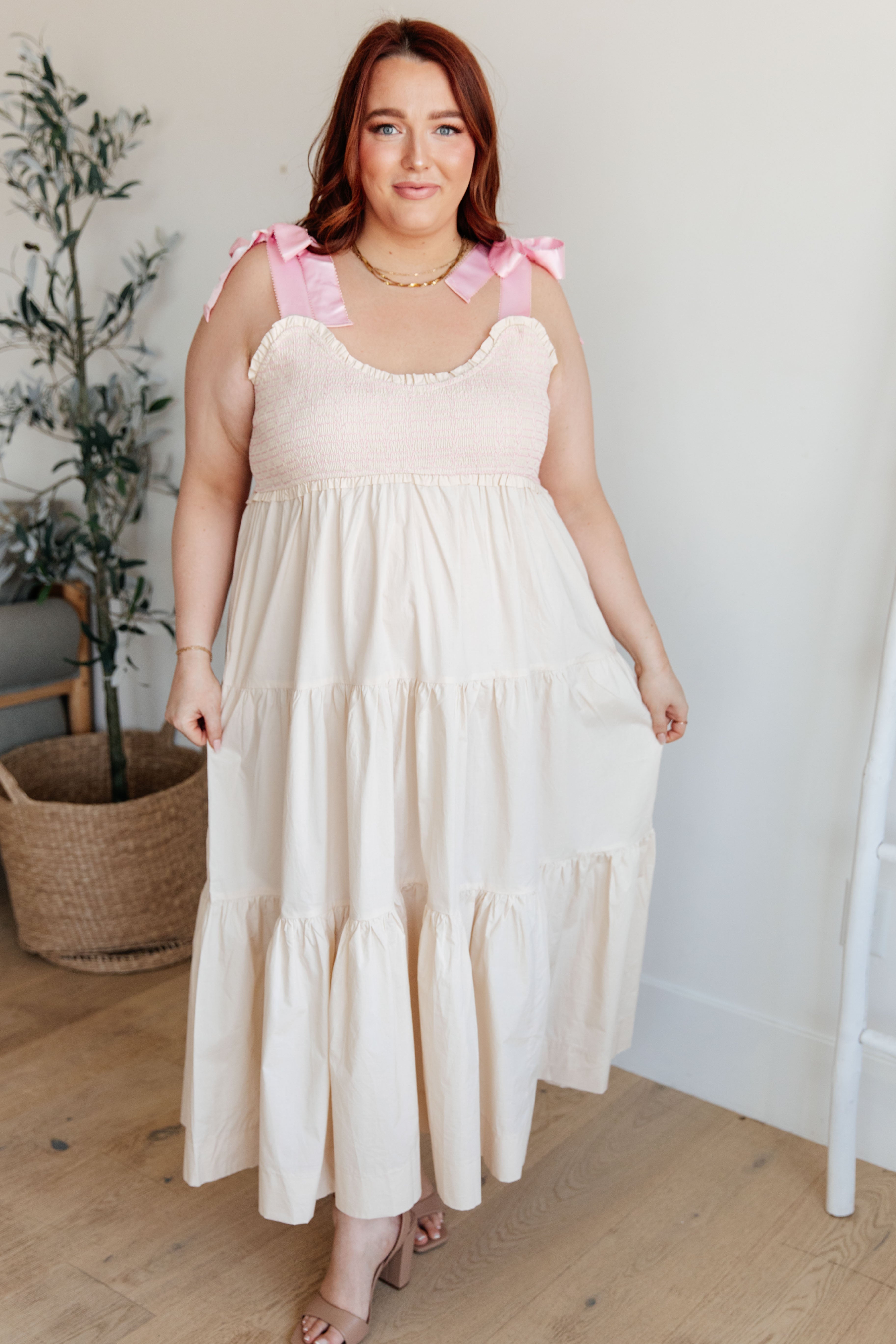 Truly Scrumptious 100 Cotton Coquette Tiered Dress