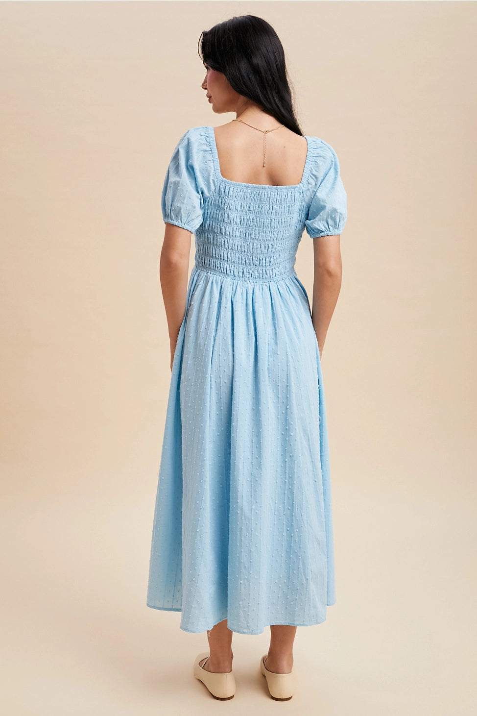 Wonderland Whimsy Dress In Blue Aura