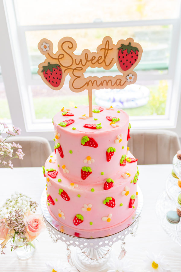 Emma's 2nd Strawberry Birthday Party
