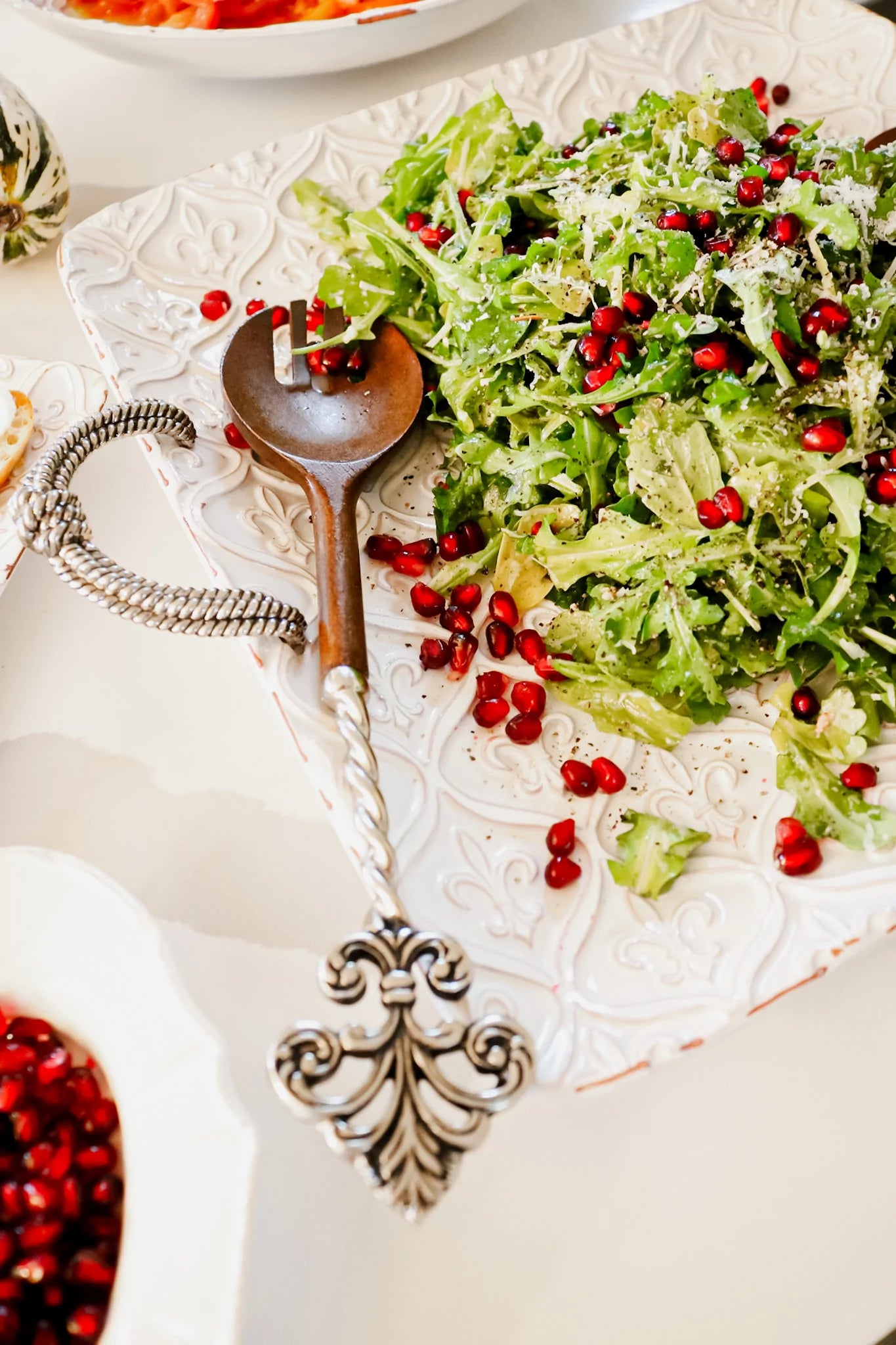 POMEGRANATE ARUGULA SALAD