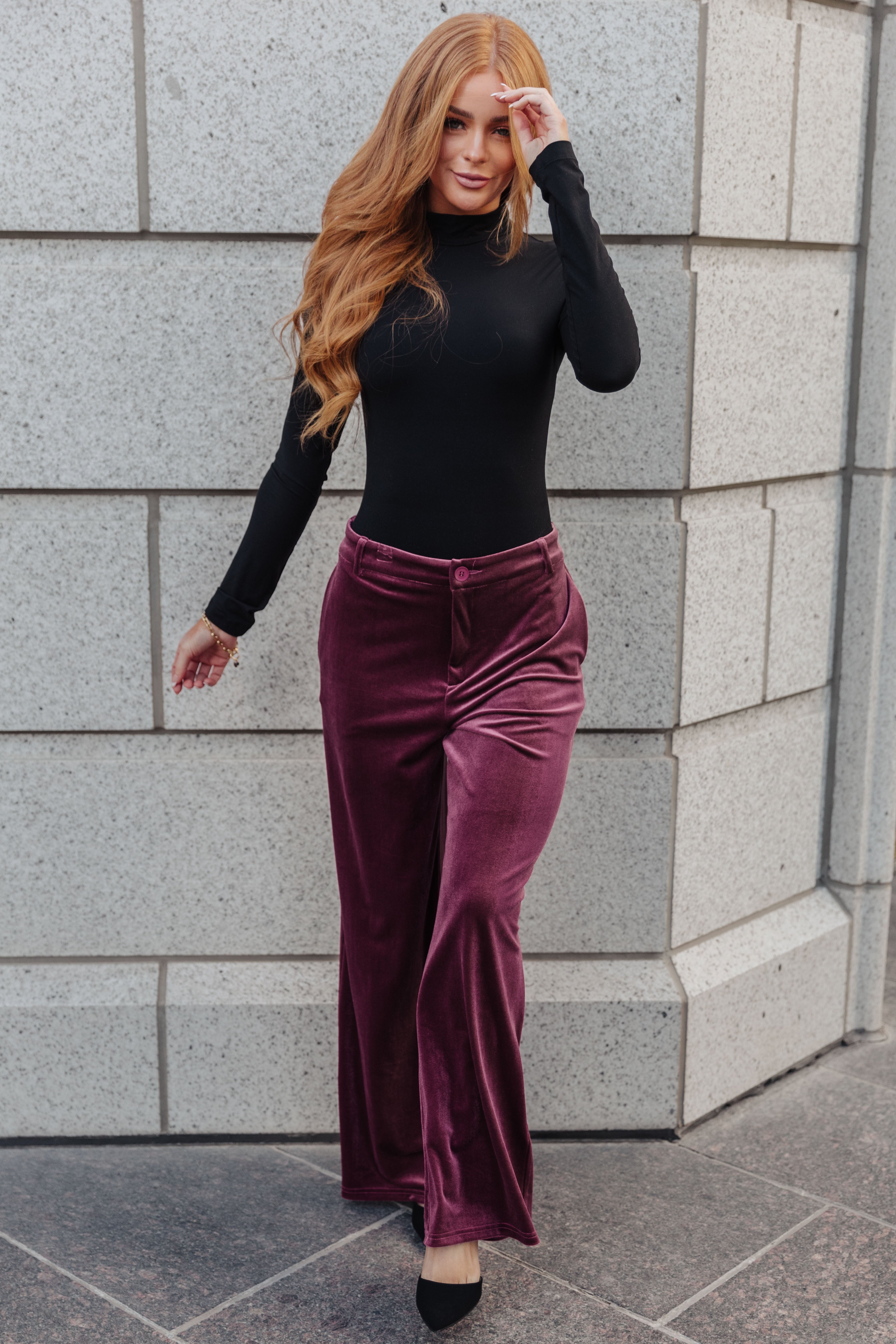 Velvet Pants Outfit + The 9 Ways To Style Velvet