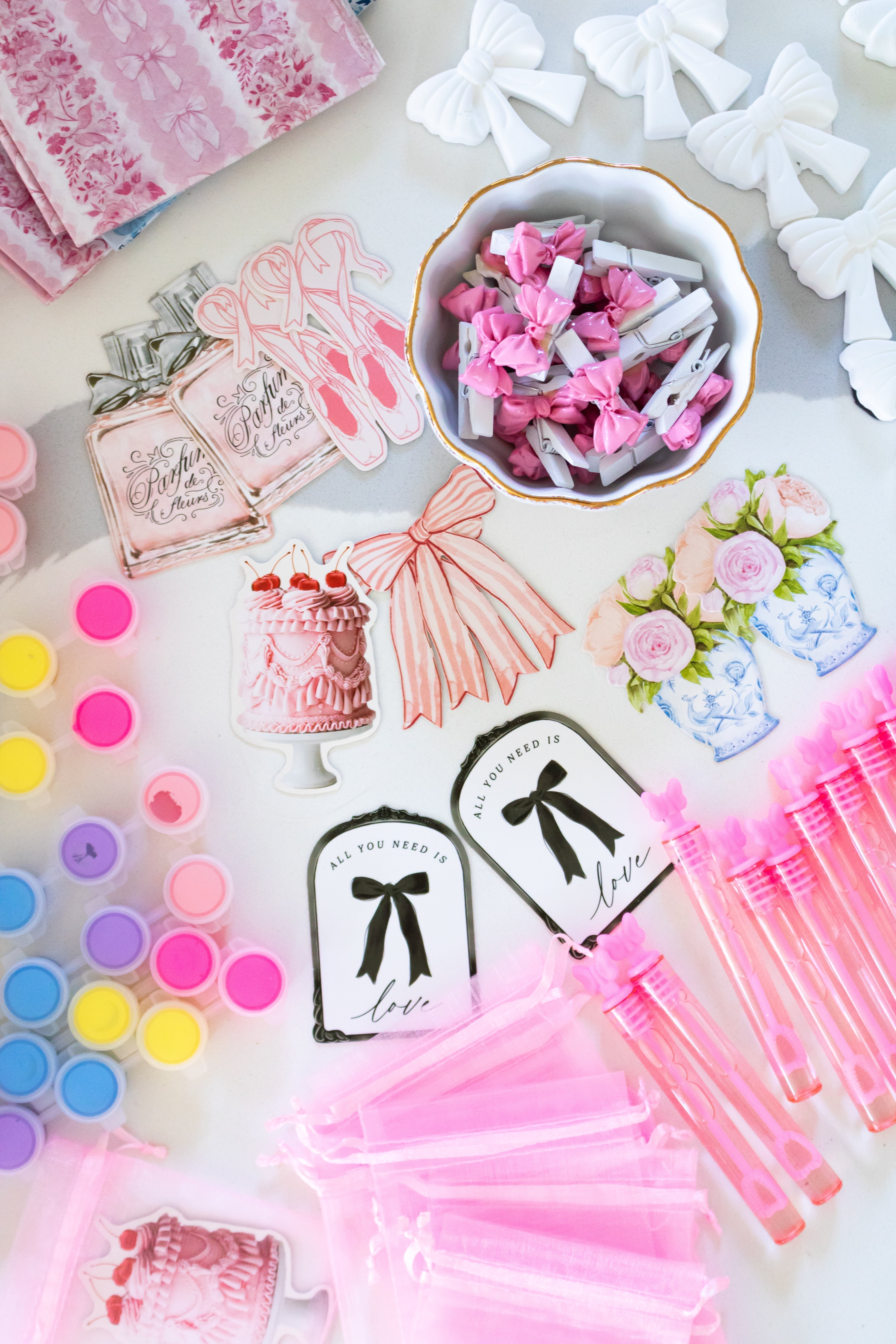15 Bow Theme Party Favor Ideas