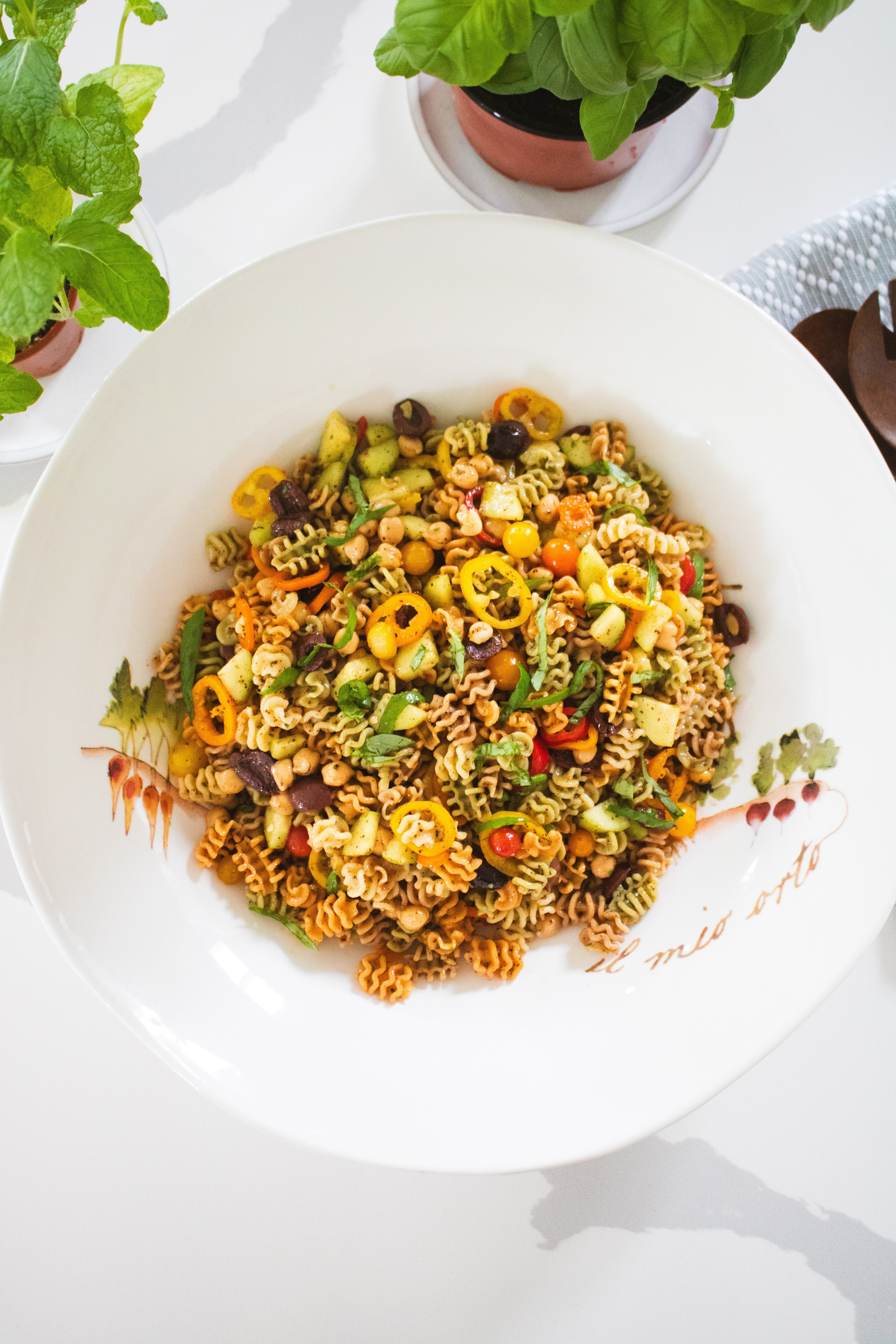 Mediterranean Pasta Salad Recipe 