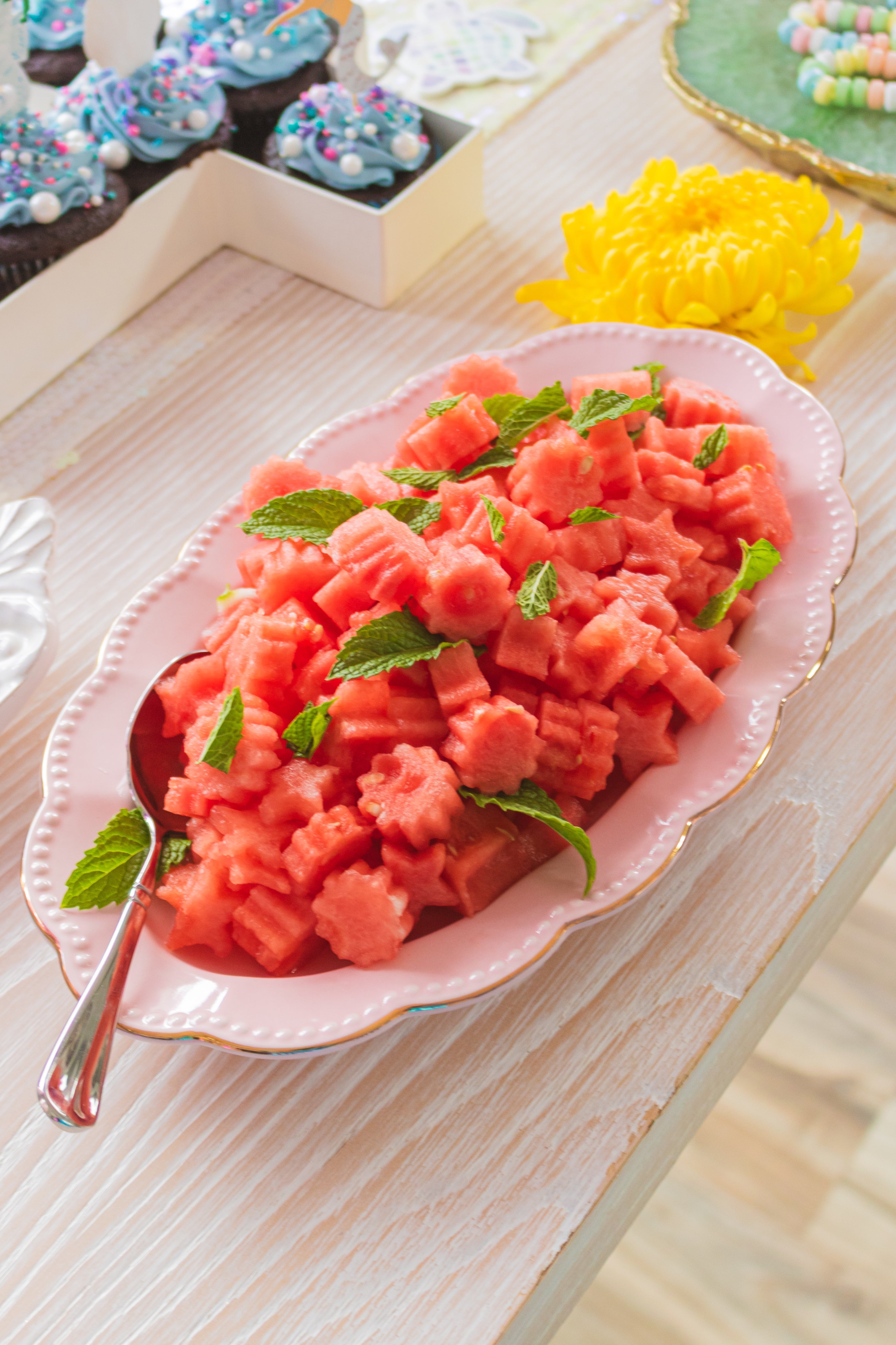 One In A Melon Fruit Salad That Disappears in Minutes
