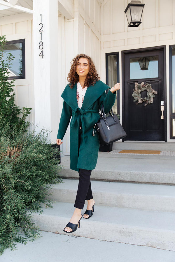 How To Style Green Coats, Cardigans & Jackets