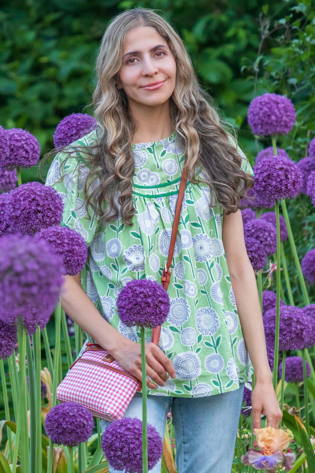 Blossom Blouse in Heirloom Sage