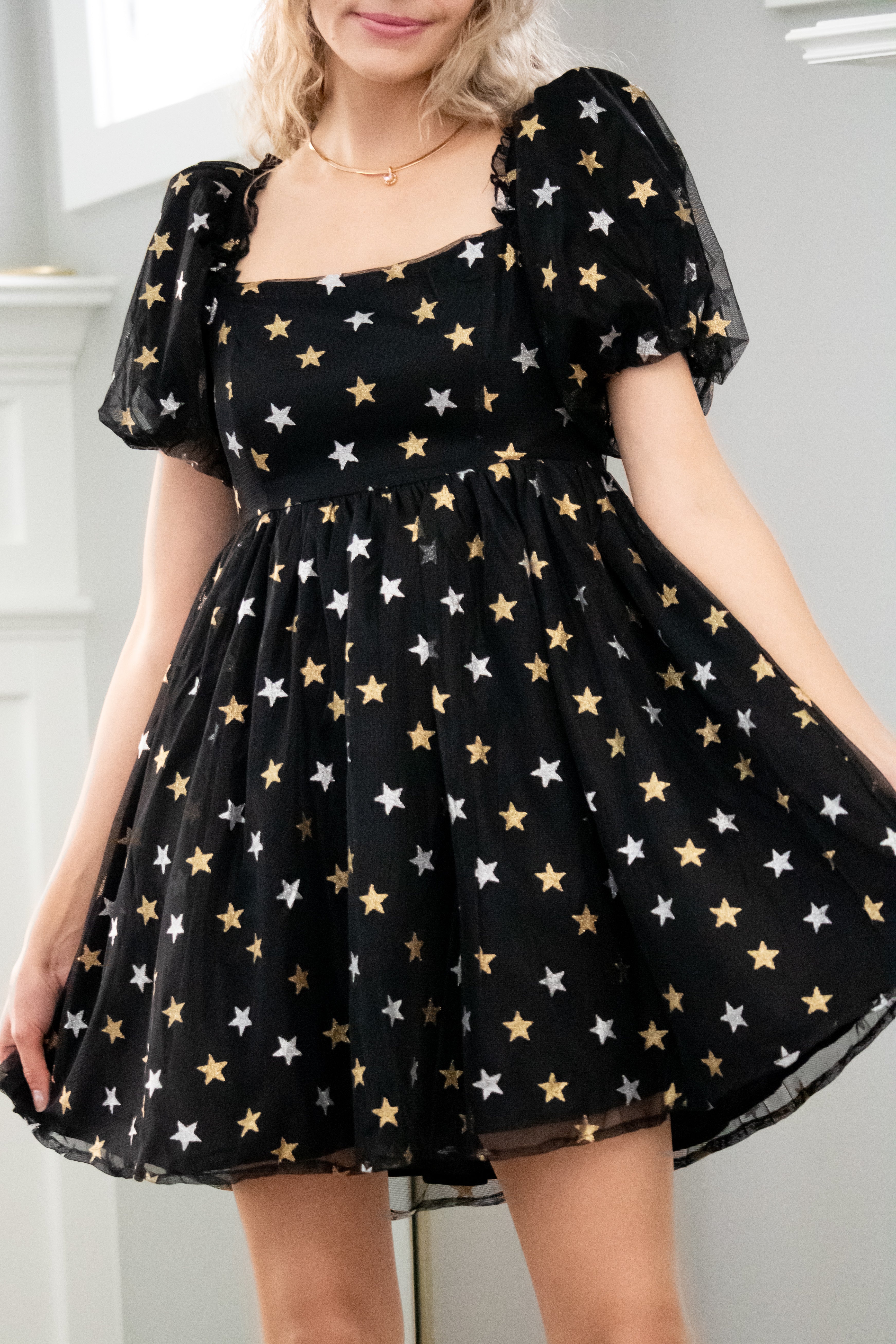 Celestial Dress In Swifty Midnight Stars