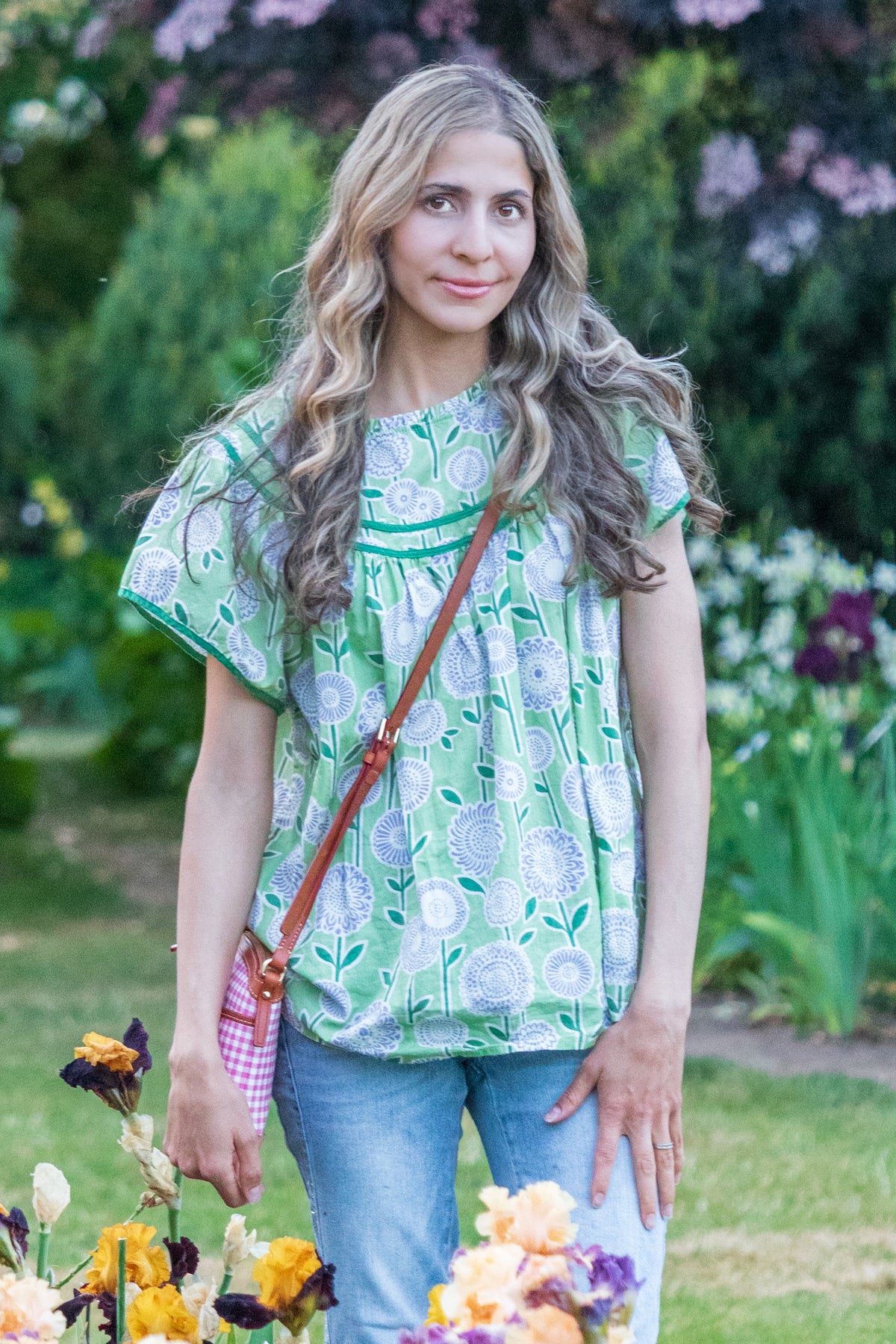 Blossom Blouse in Heirloom Sage