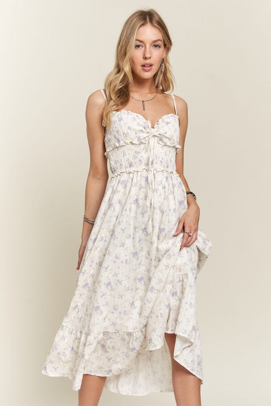 In Bloom Sweetheart Midi Dress