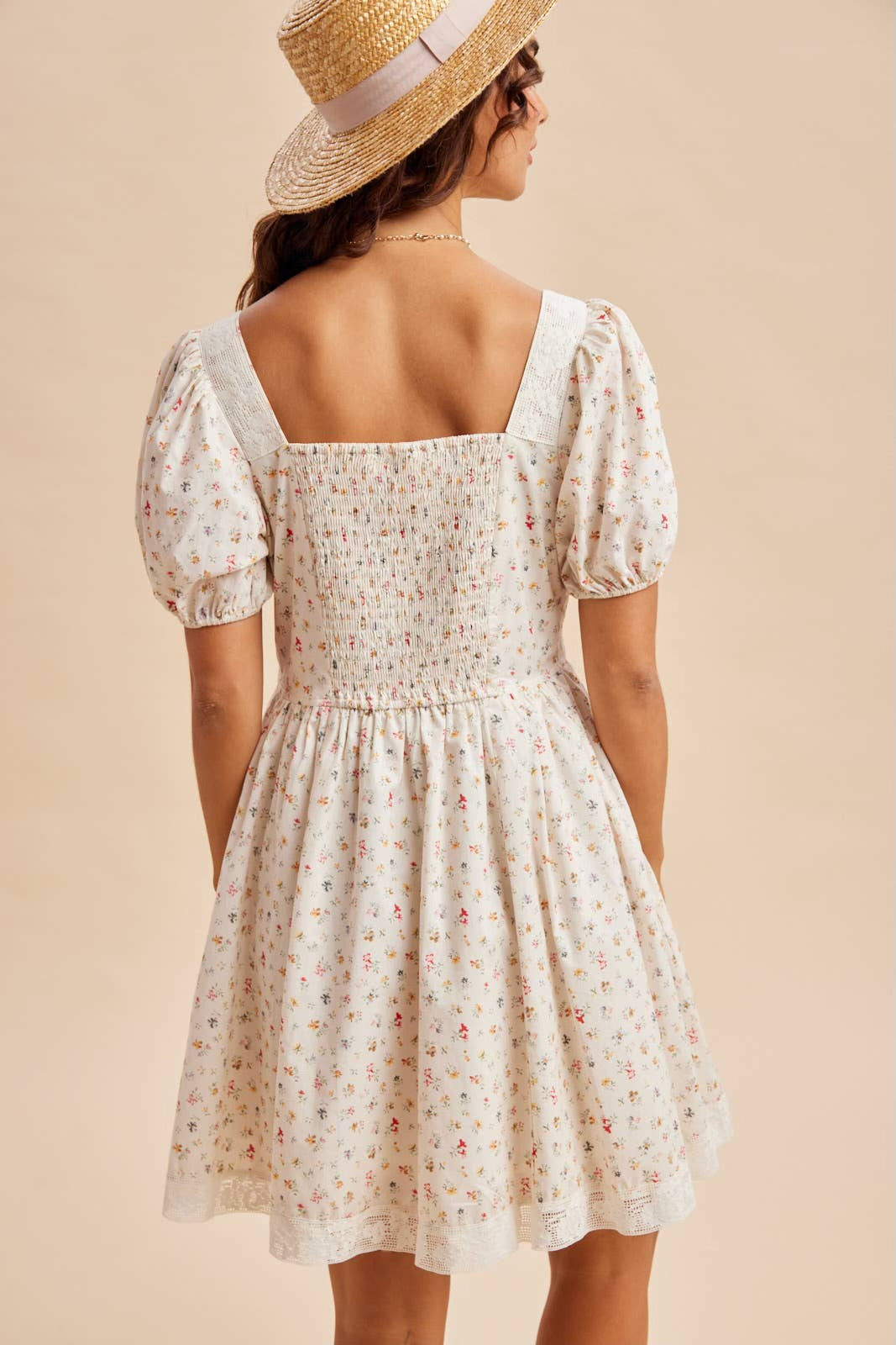 Little Stories Ditsy Floral Mini Dress