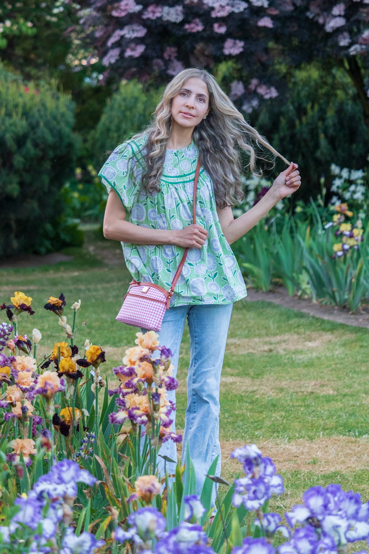 Blossom Blouse in Heirloom Sage