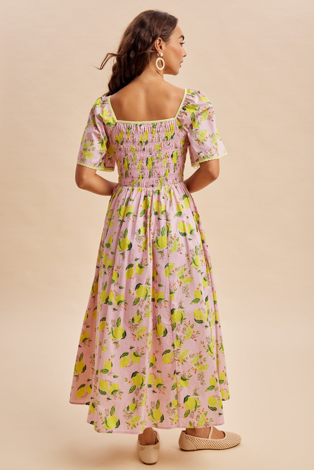 Pink Lemonade 100 Cotton Garden Dress