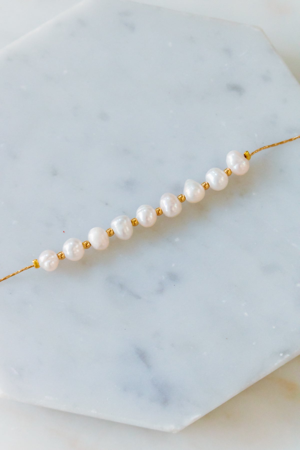 18K Gold Pretty in Pearls Classic Bracelet