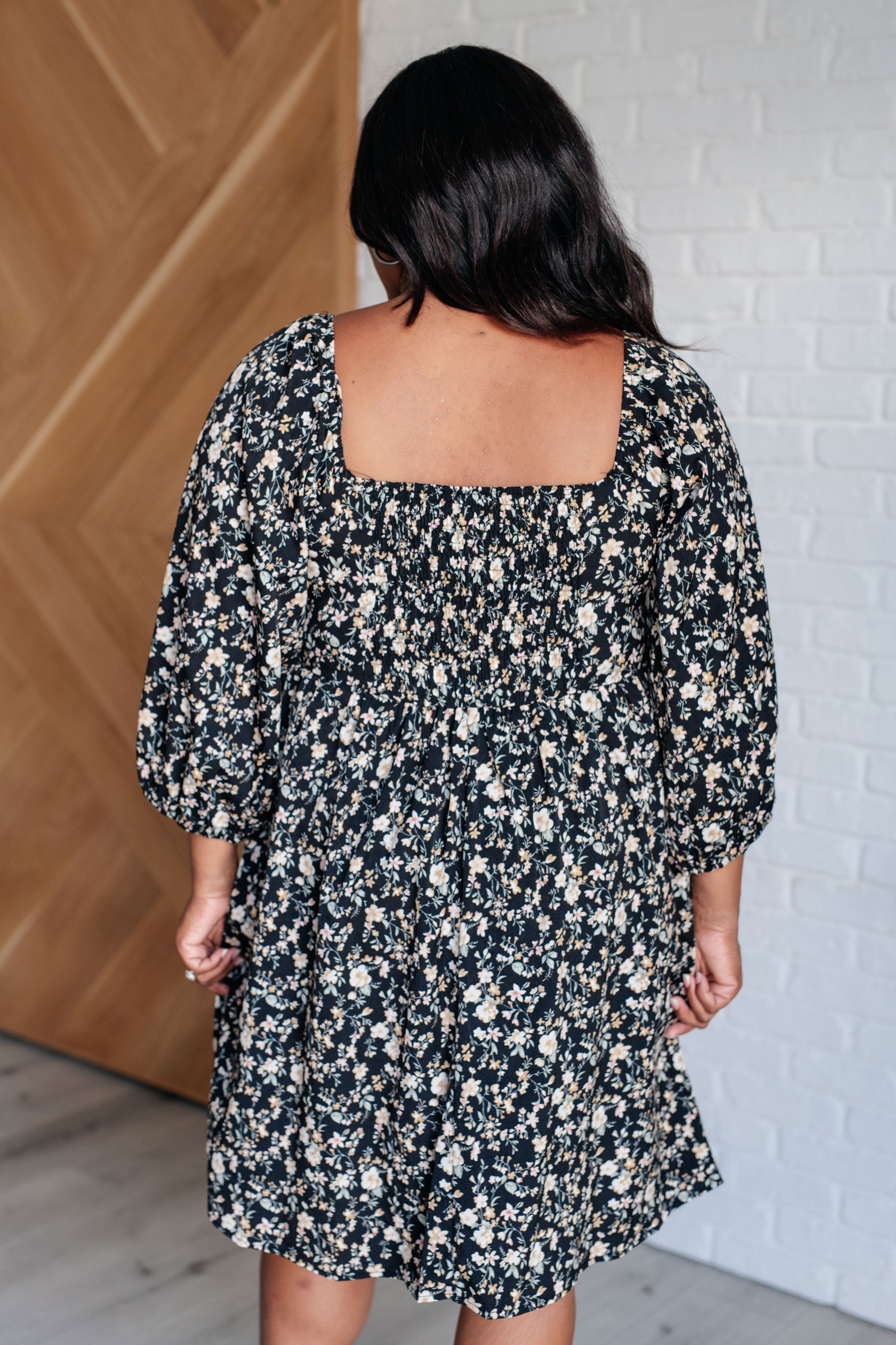 Back to Nature Floral Dress