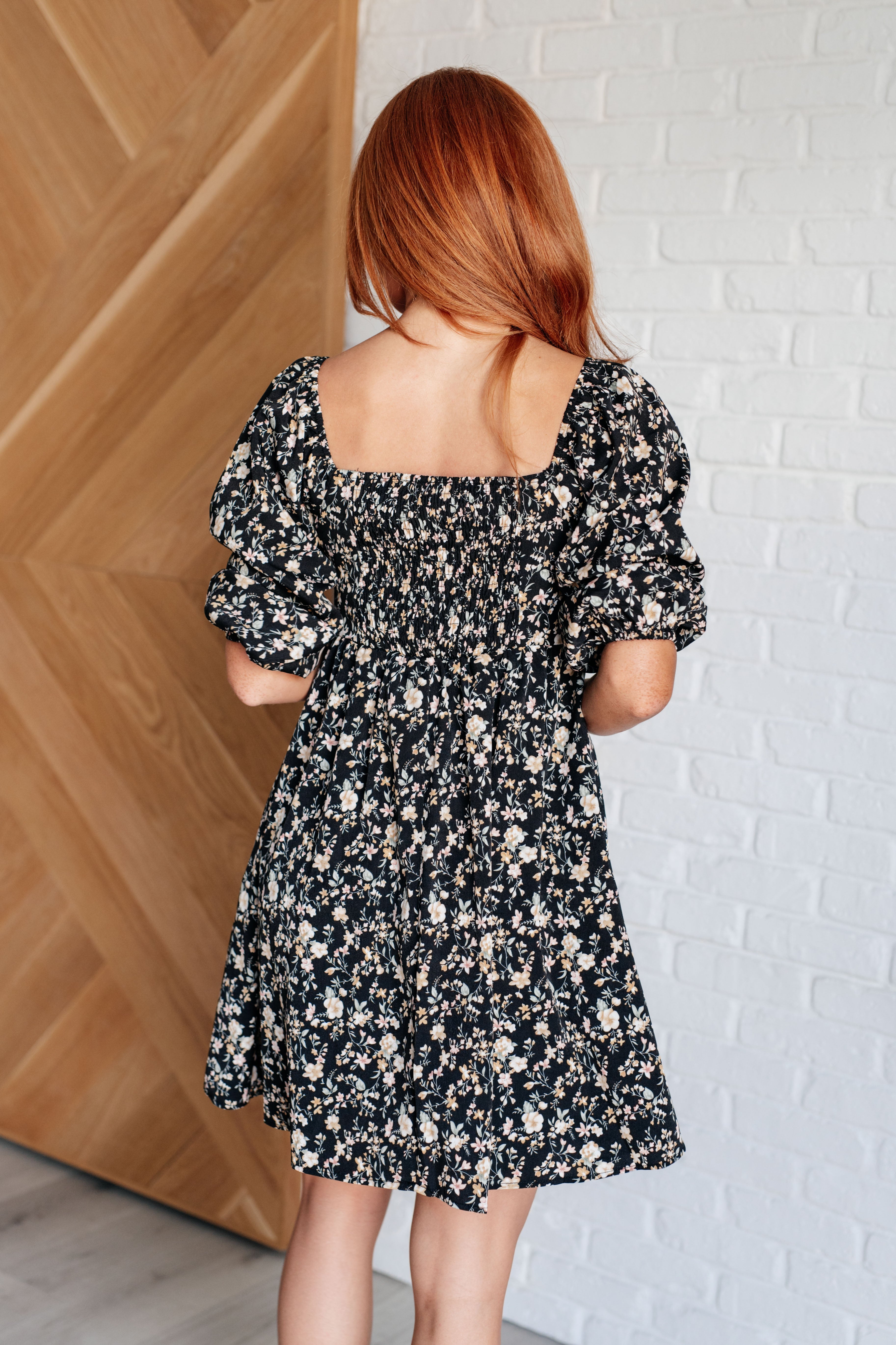 Back to Nature Floral Dress