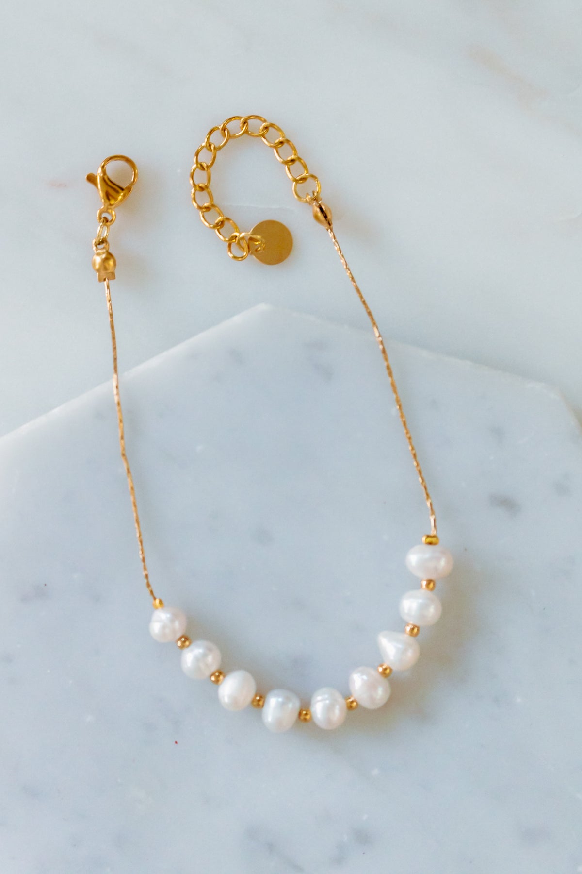 18K Gold Pretty in Pearls Classic Bracelet