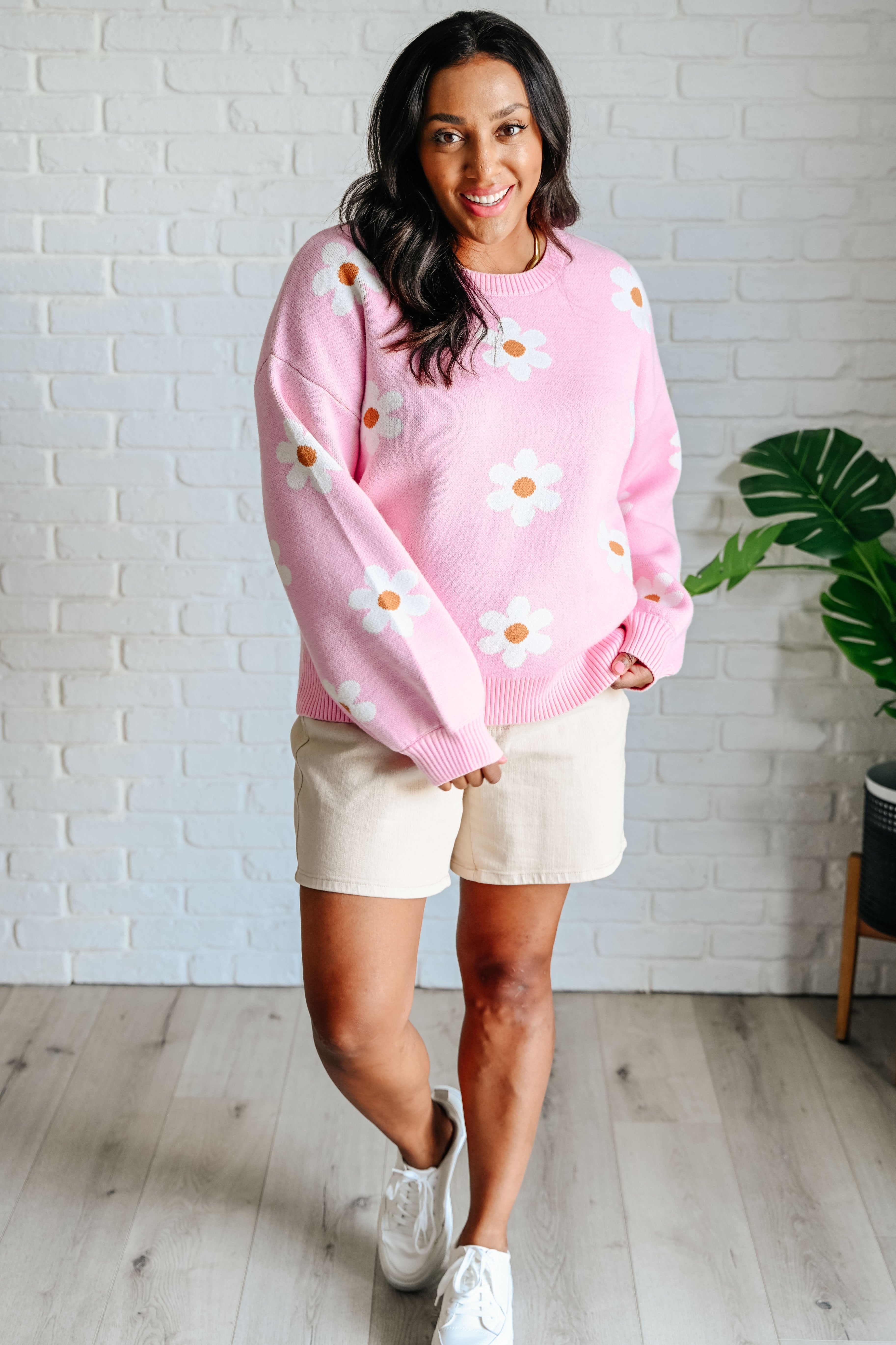 Daisy Sweater in Blush