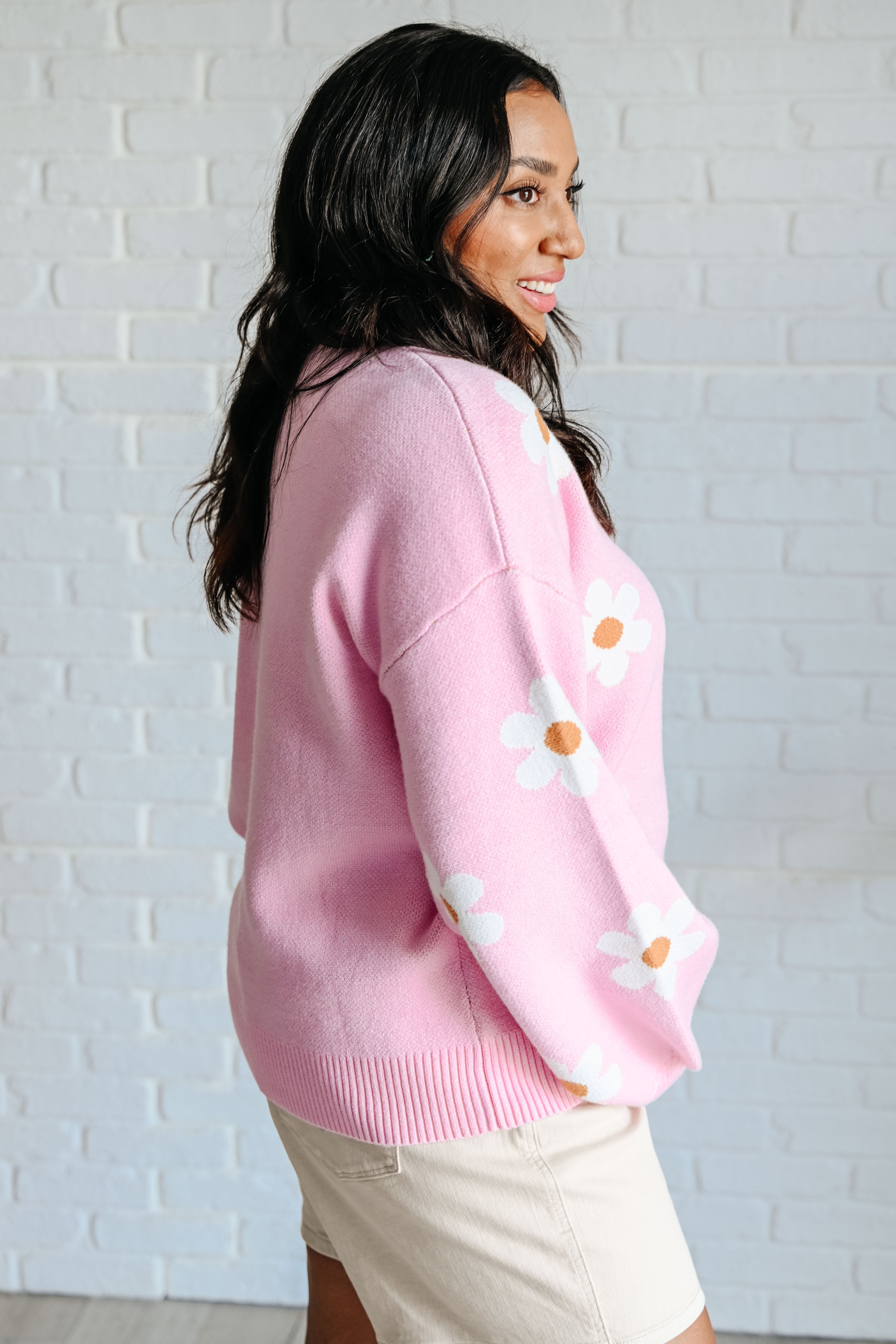 Daisy Sweater in Blush