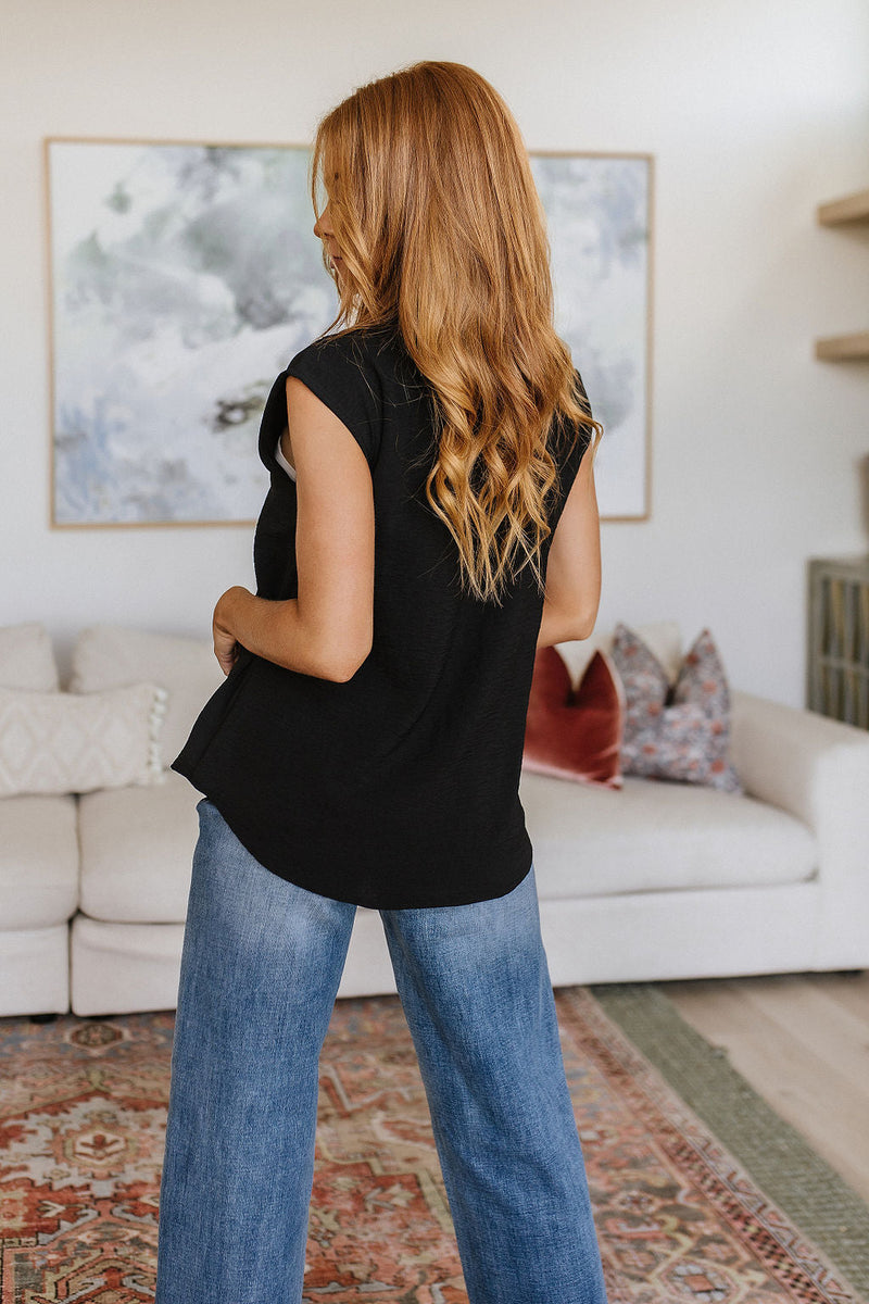 Elevate Everyday Blouse in Black -SALE-