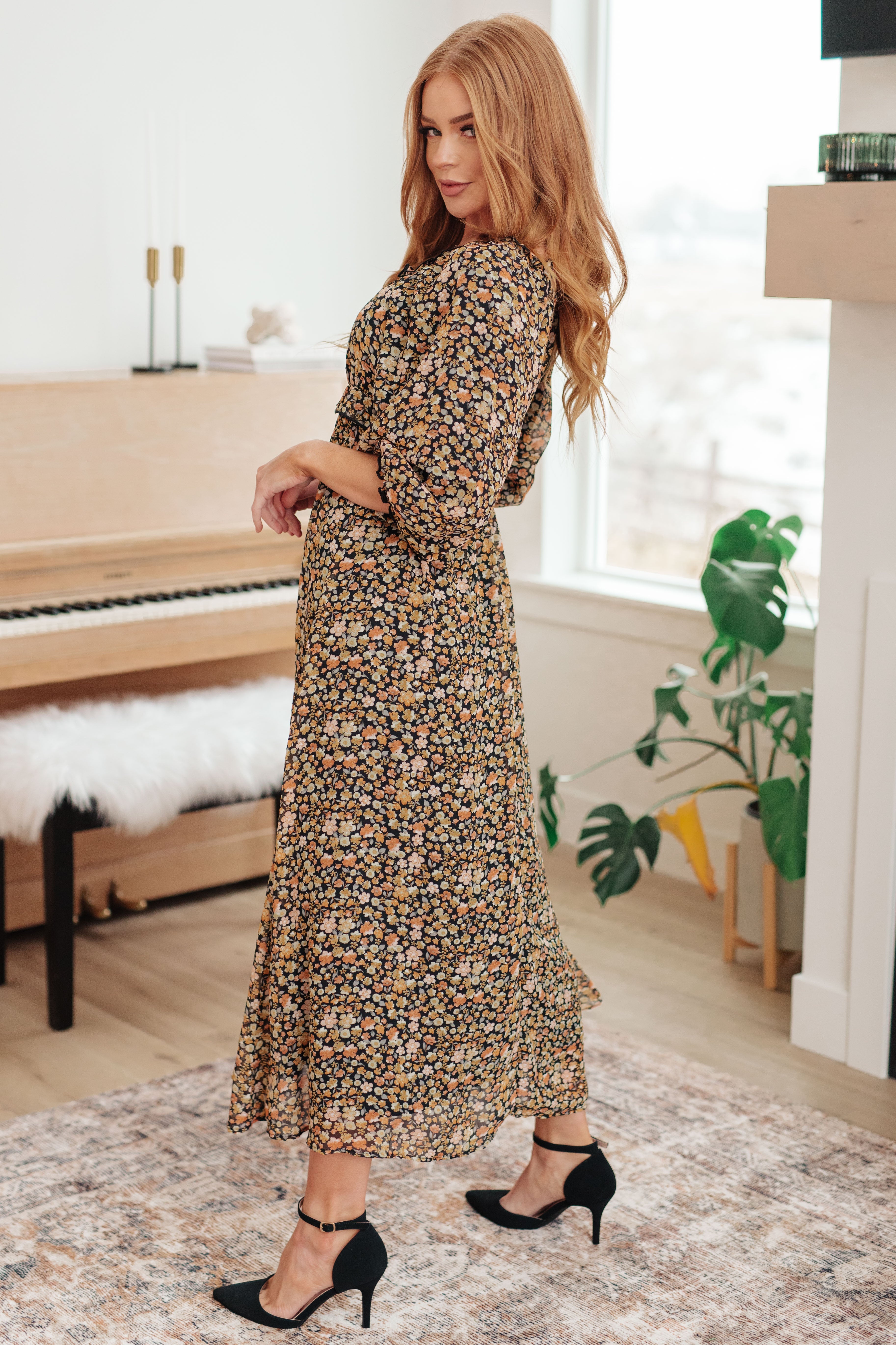 Wildflower Floral Maxi Dress