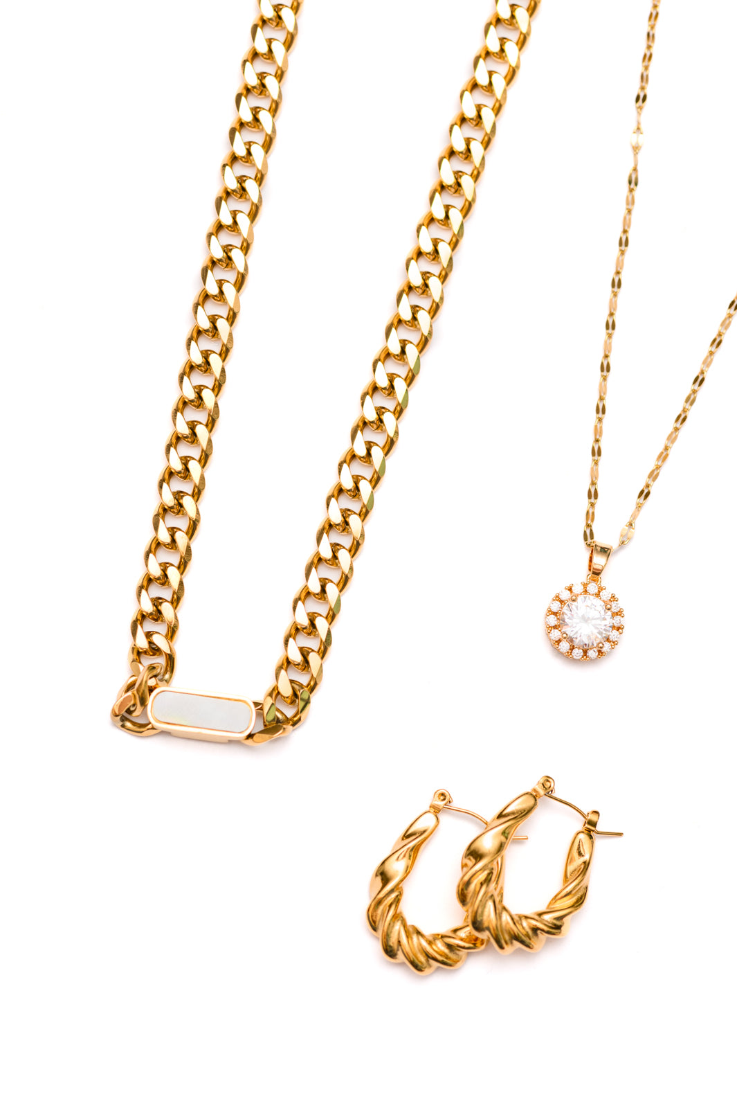 18K Gold Plated Golden Dreams Jewelry Bundle