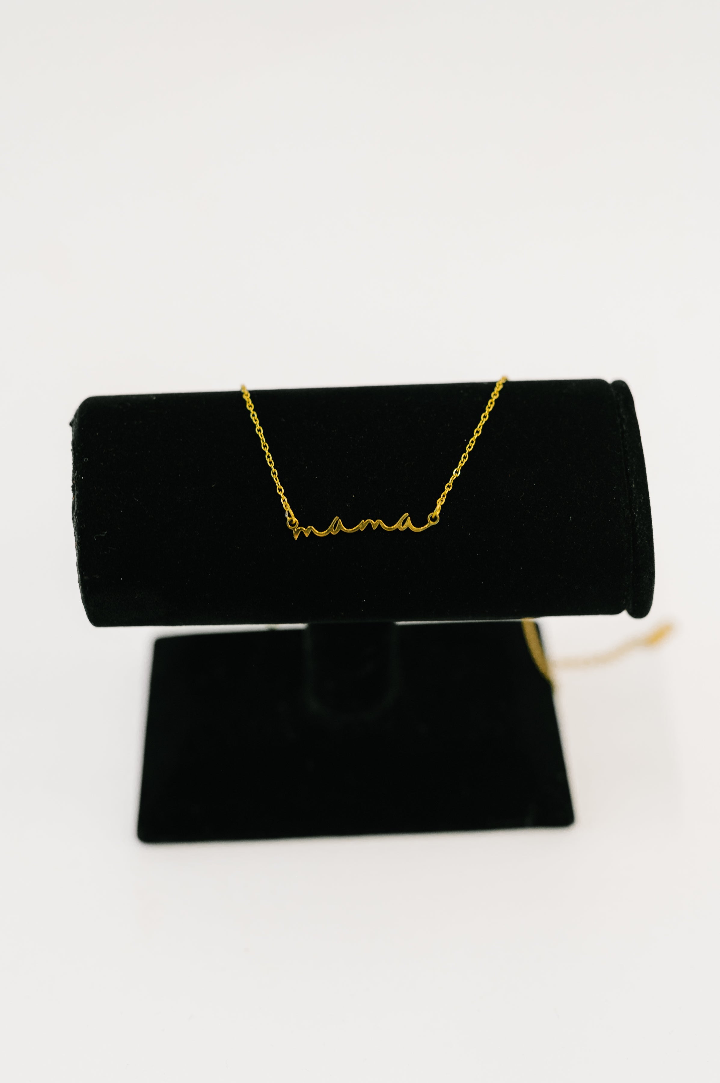 Hypoallergenic 18K Gold Golden Mama Necklace