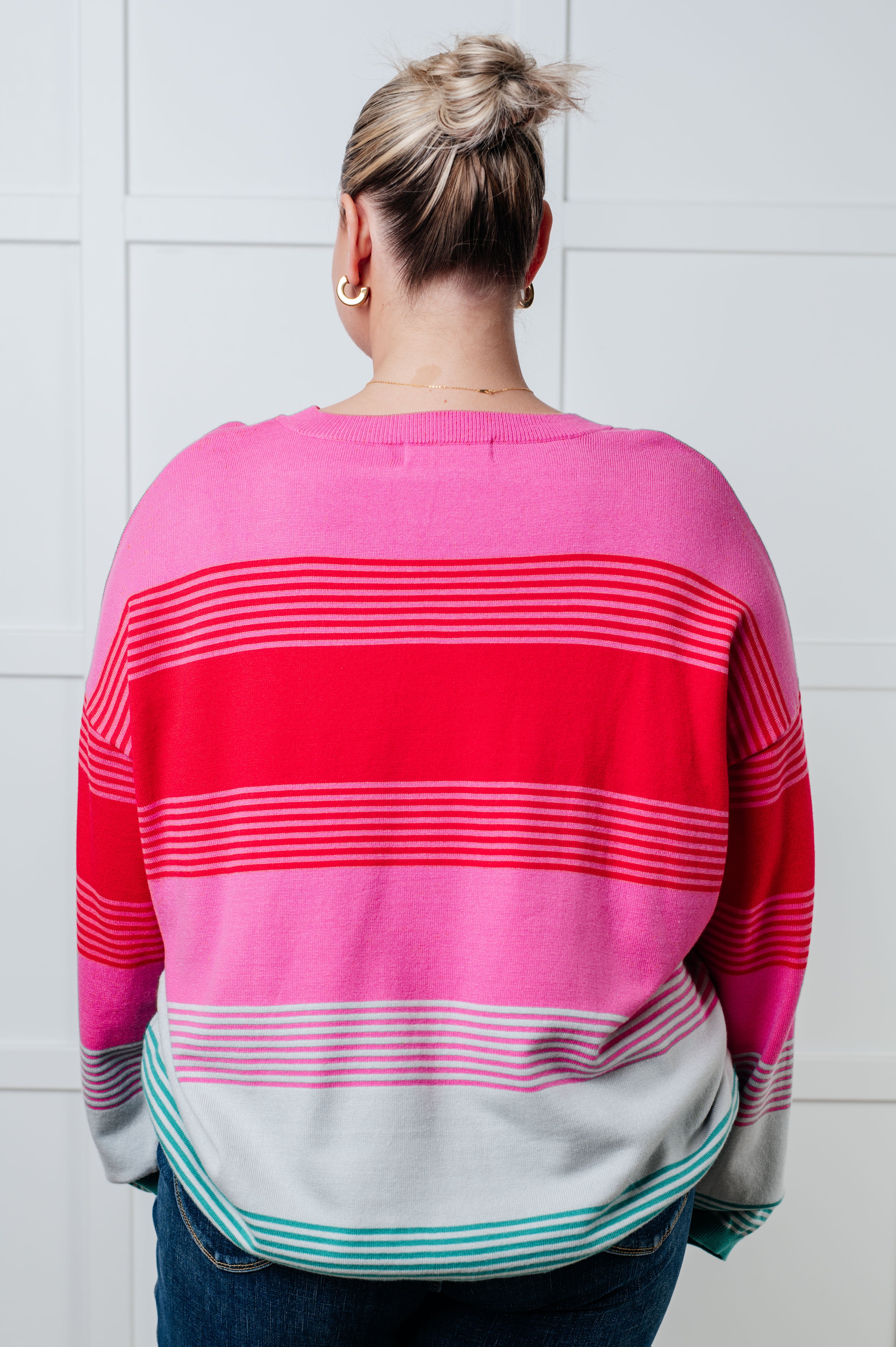 Be Mine Striped Sweater