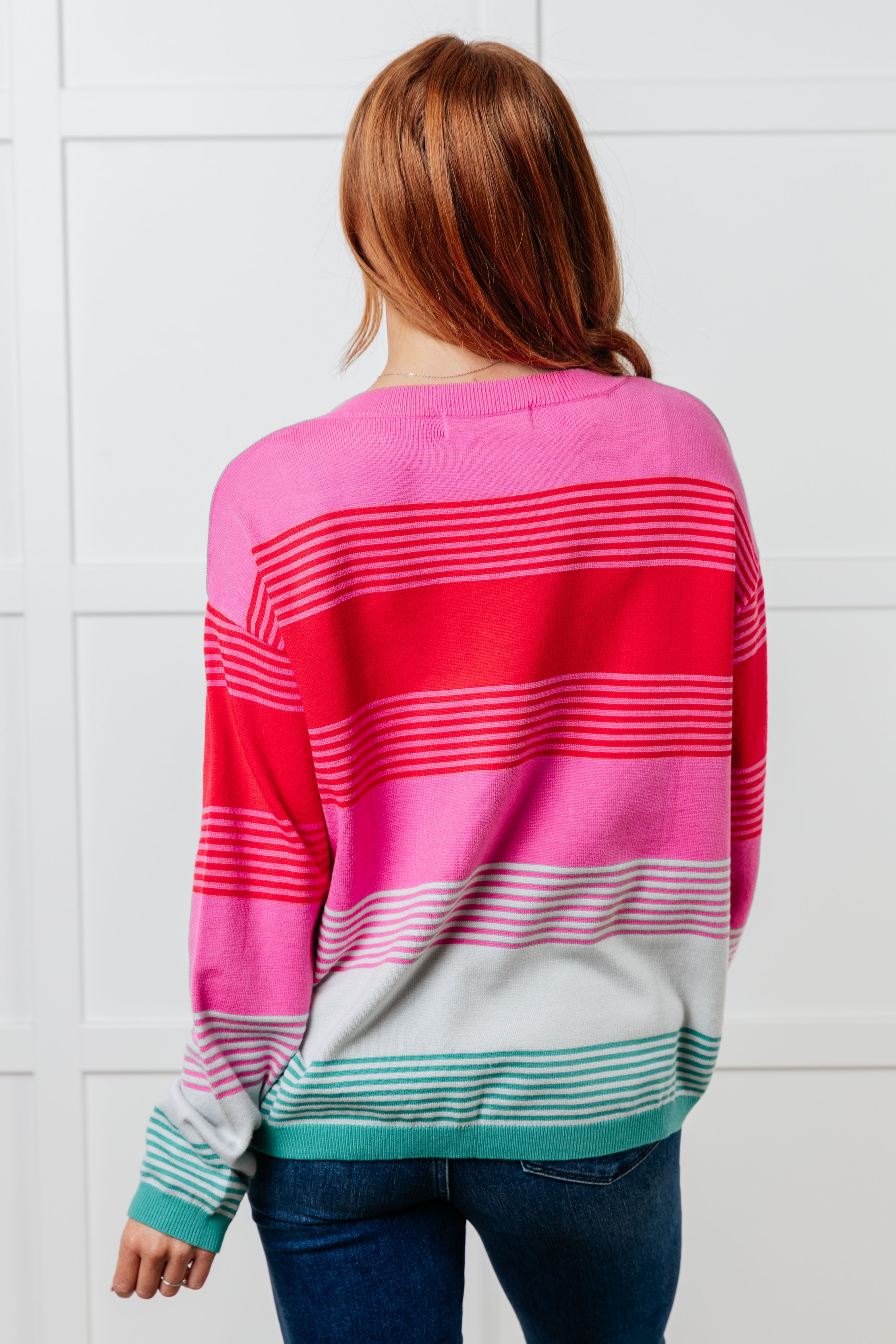 Be Mine Striped Sweater