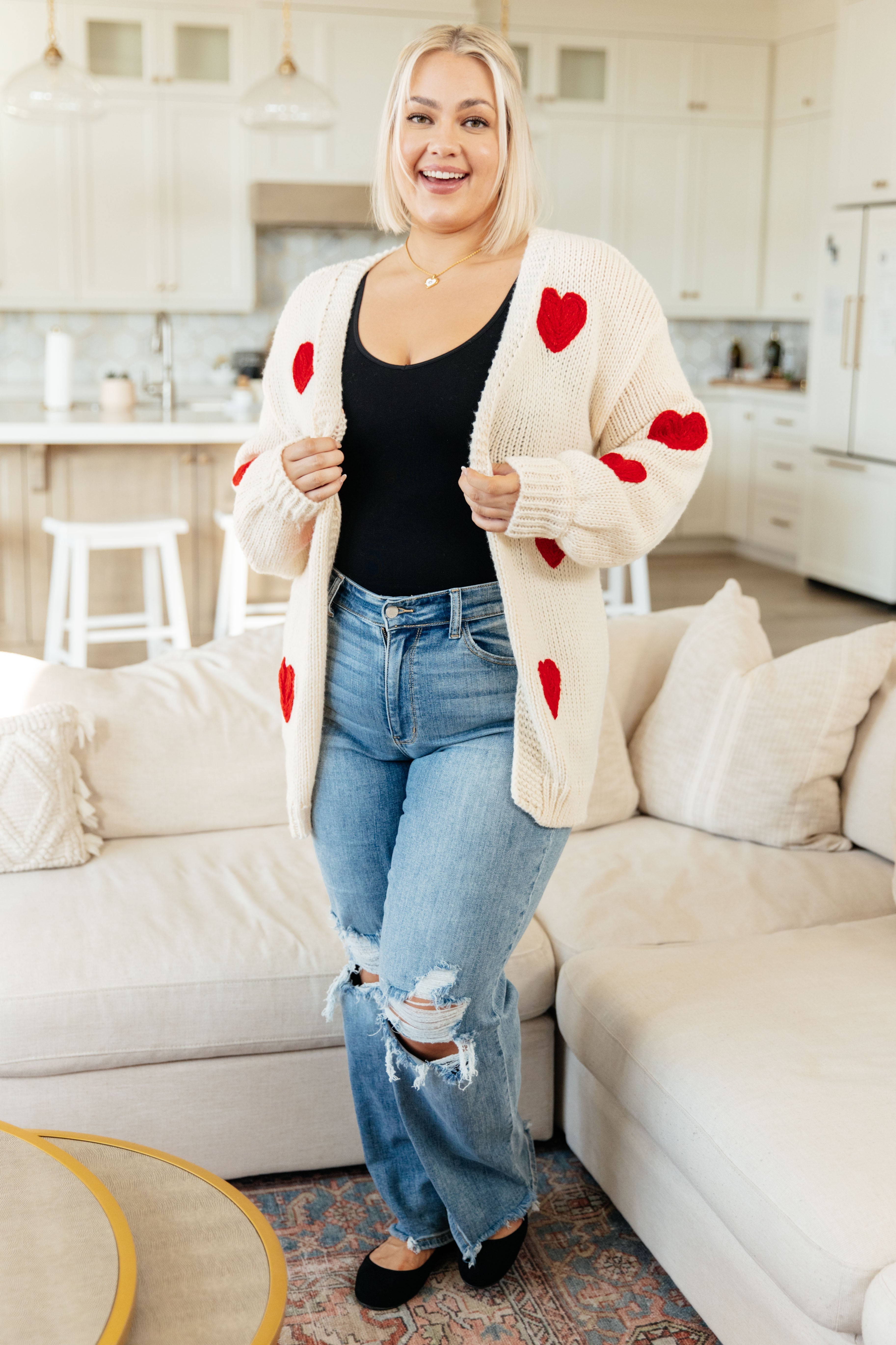 Heart Eyes Cardigan -SALE-