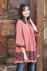 Linen Blouse In Clay -SALE-