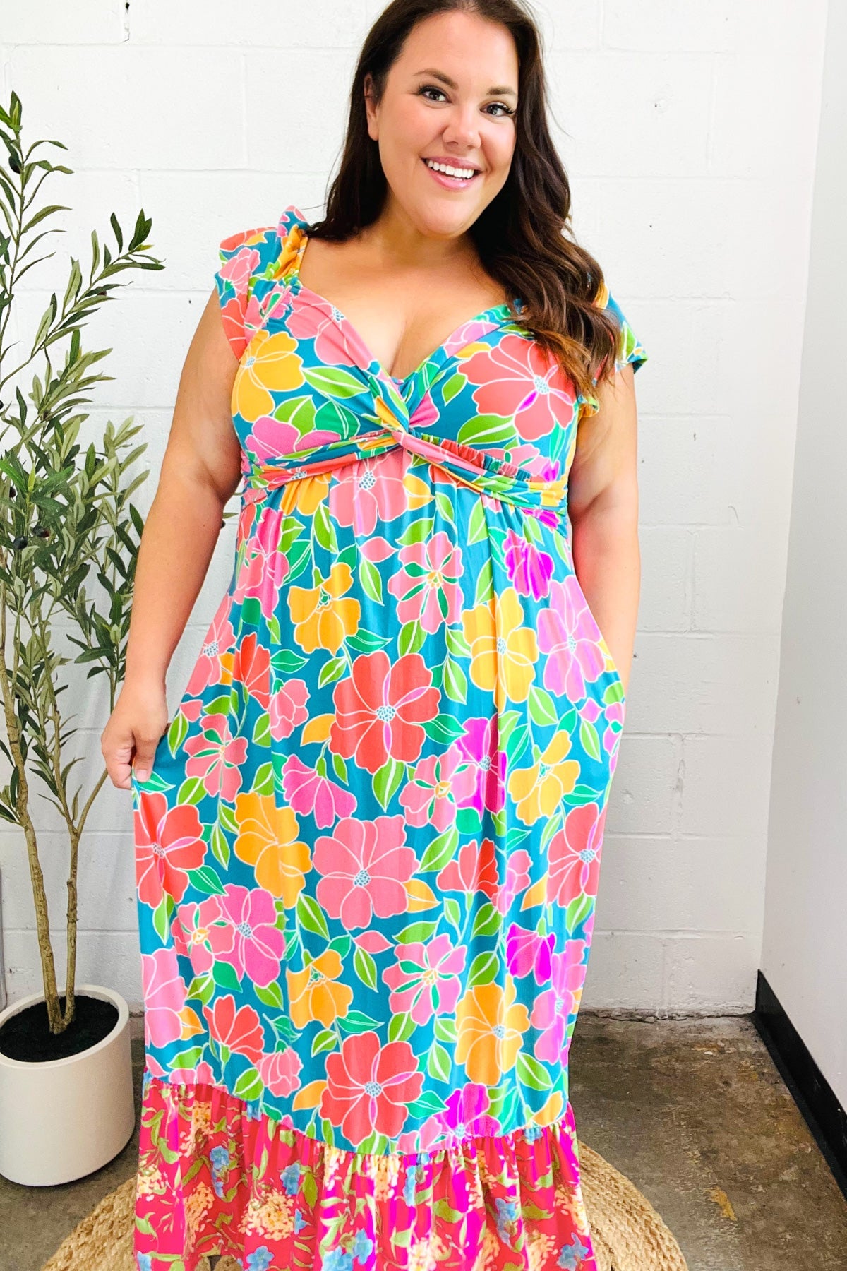 Hawaii Maxi Dress -FINAL SALE-