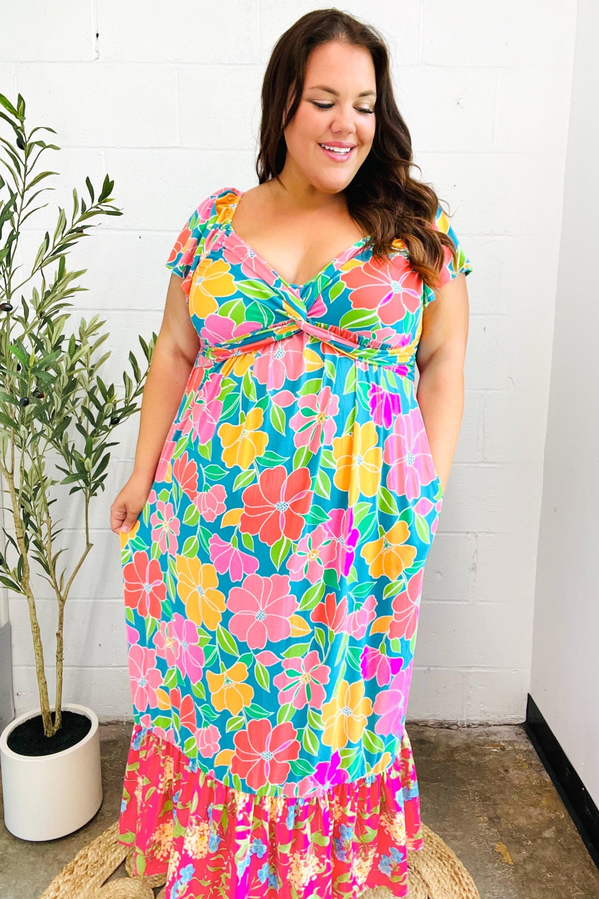 Hawaii Maxi Dress -FINAL SALE-