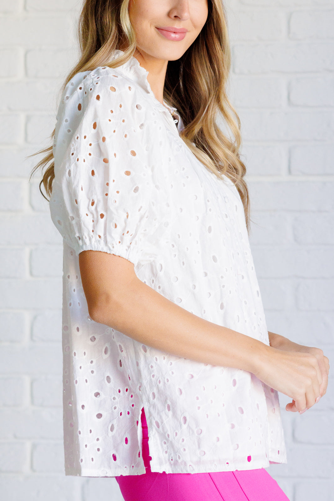 Eyelet Lace Blouse