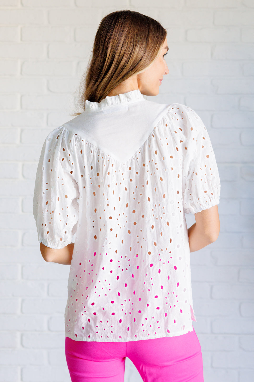 Eyelet Lace Blouse