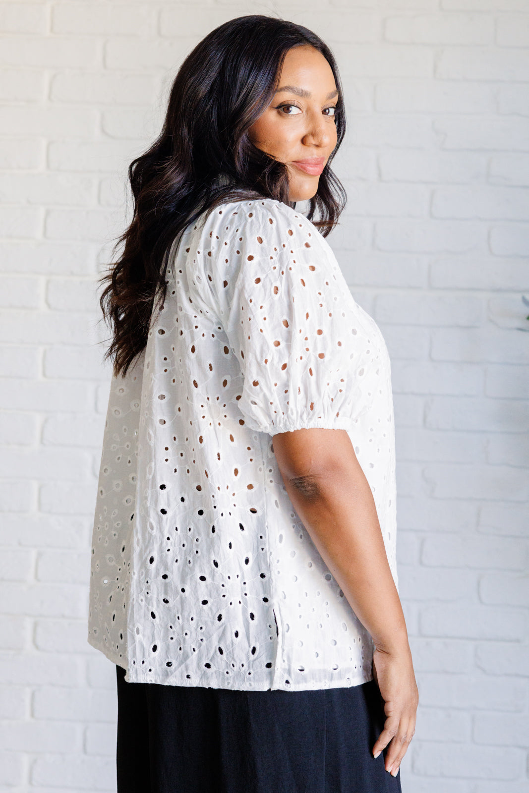 Eyelet Lace Blouse