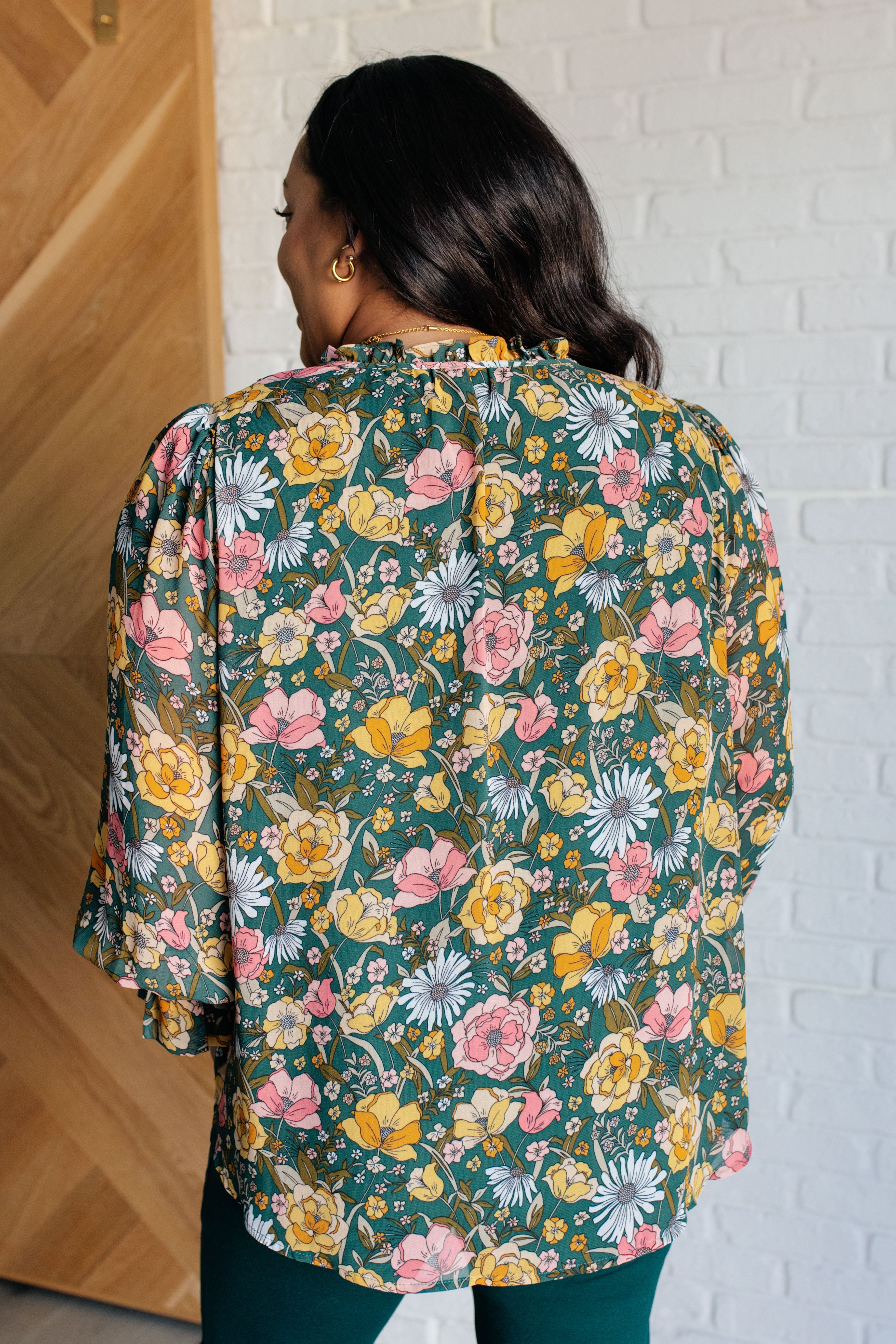 Chiffon Floral Blouse