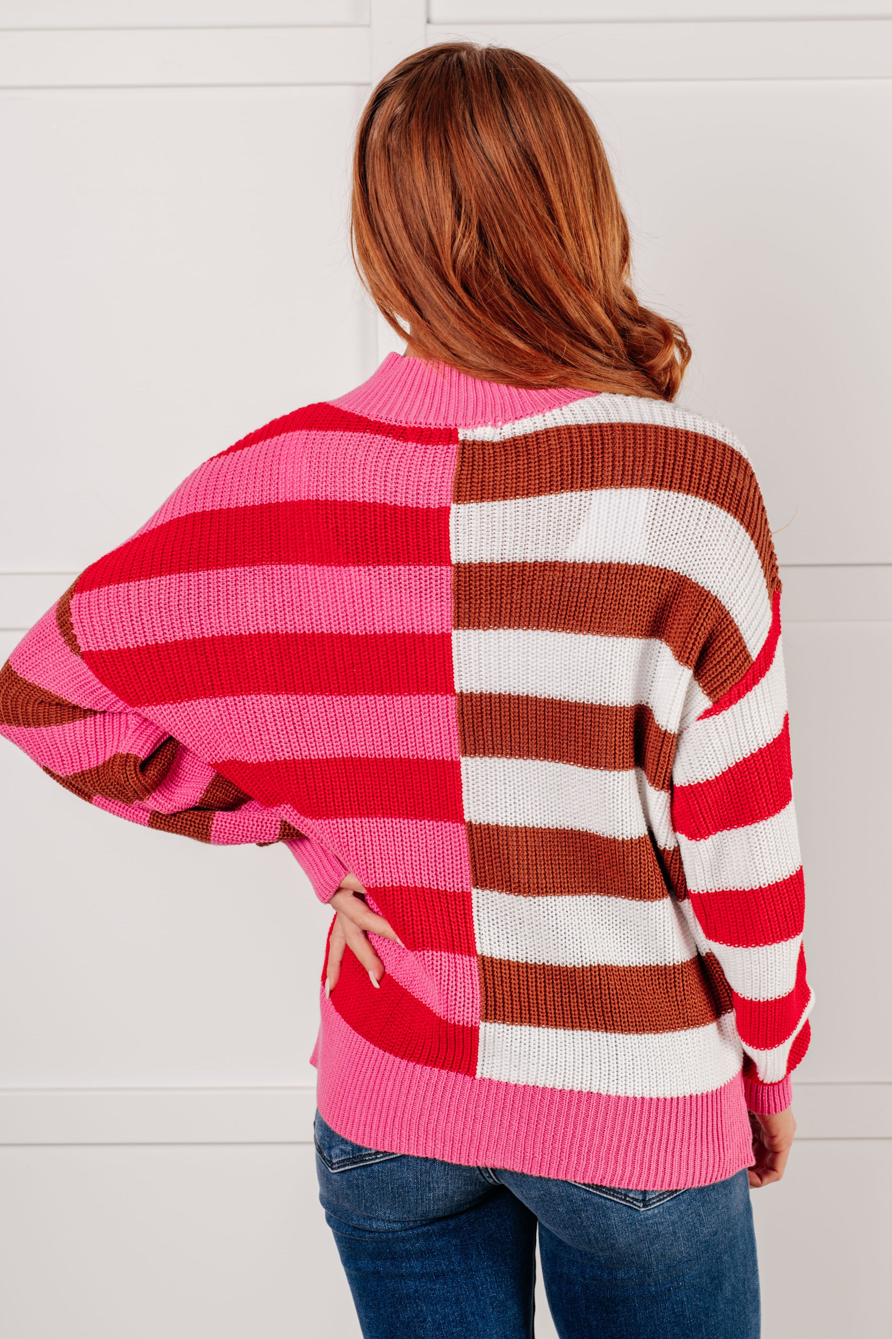 Cupid’s Favorite Striped Sweater